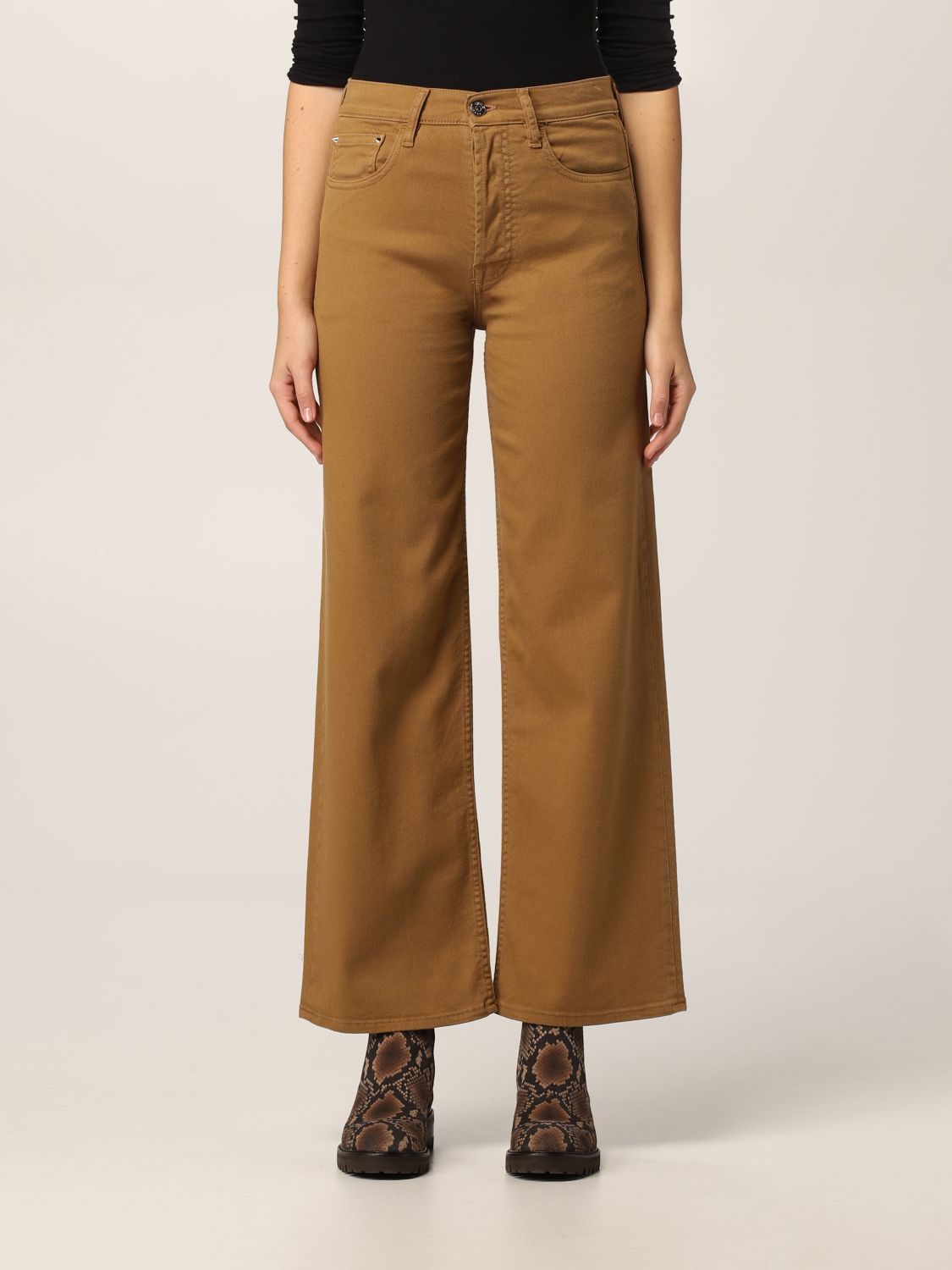 Jeans Cycle: Pants women Cycle camel 1