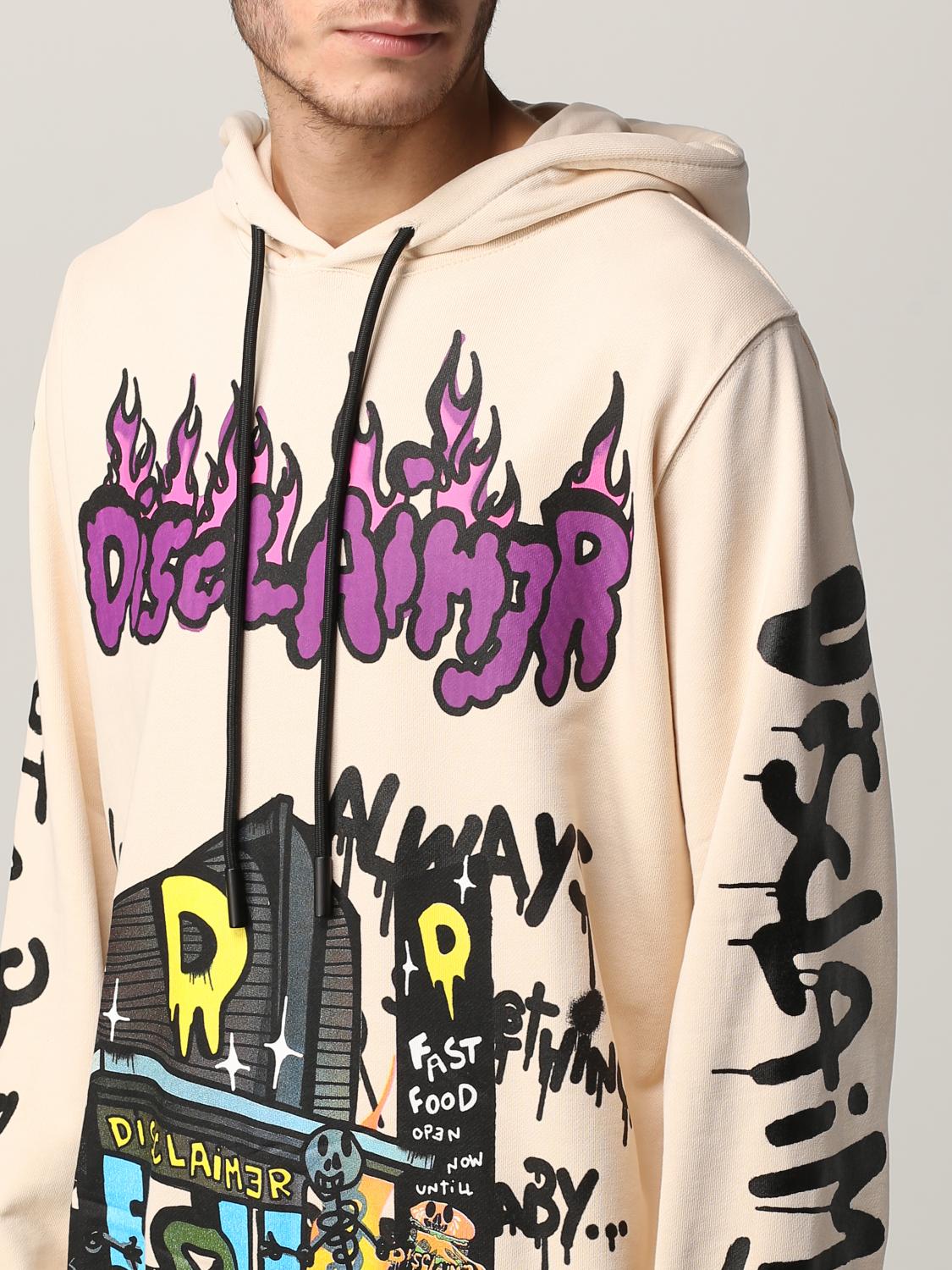 DISCLAIMER: Sudadera hombre - Nudo | Sudadera Disclaimer 50820 GIGLIO.COM