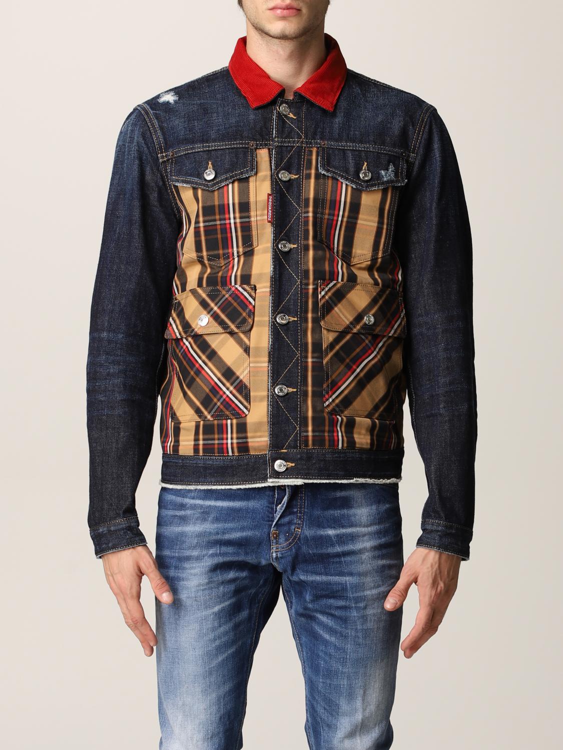 dsquared2 jacket denim