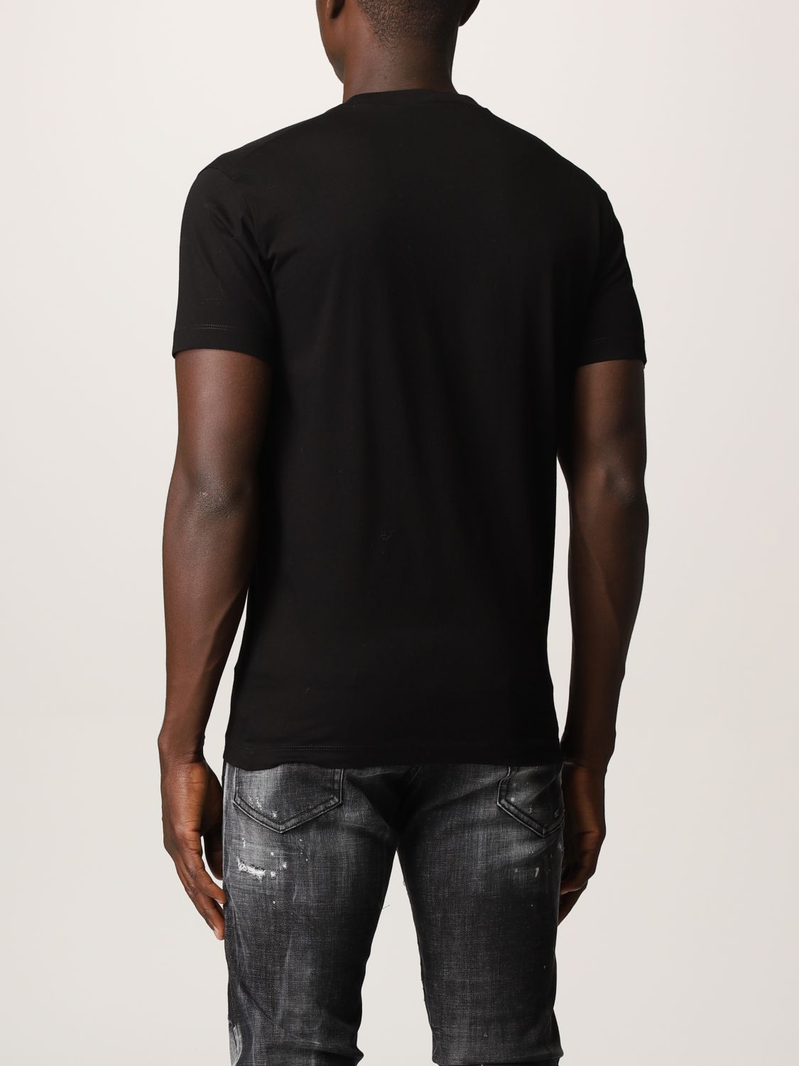 Camiseta Dsquared2: Camiseta hombre Dsquared2 negro 3