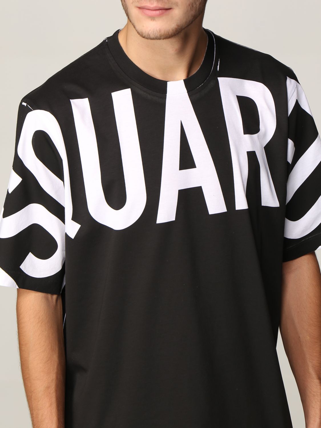 DSQUARED2: Tシャツ メンズ | Tシャツ Dsquared2 メンズ ブラック | T 