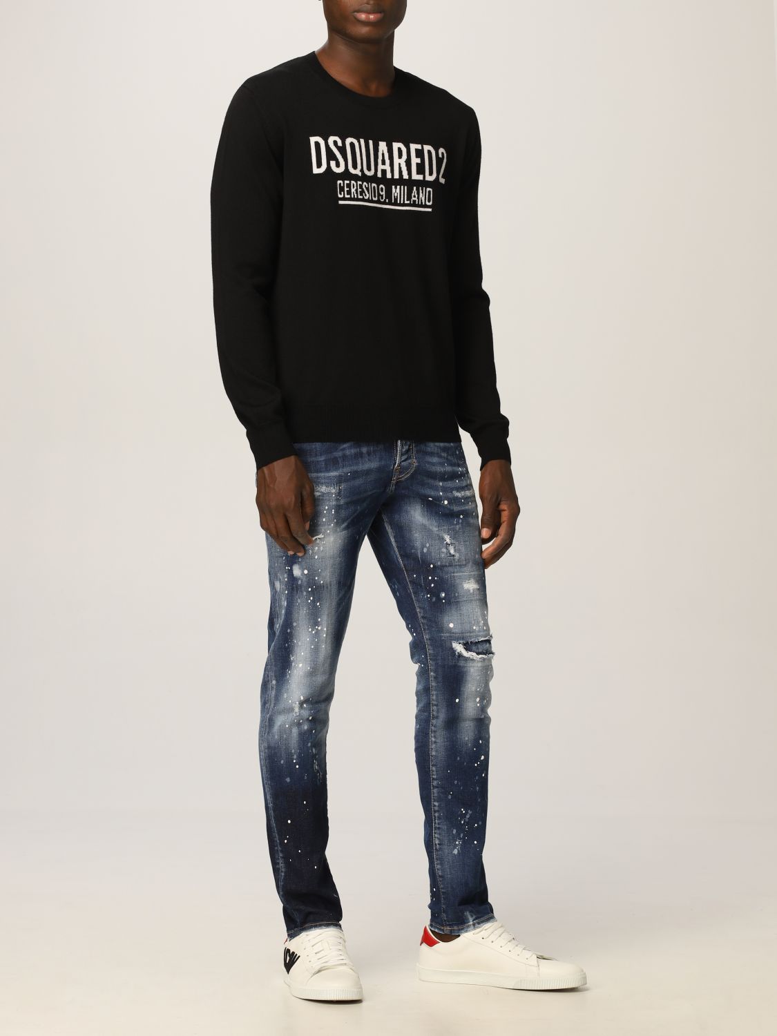 Jersey Dsquared2: Jersey hombre Dsquared2 negro 2