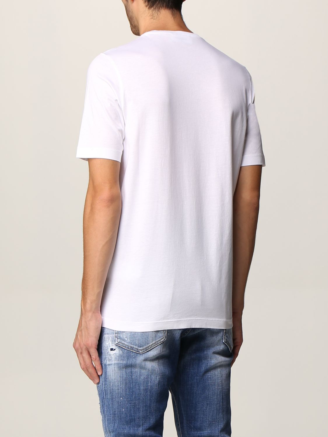 T-shirt Dsquared2: T-shirt homme Dsquared2 blanc 3