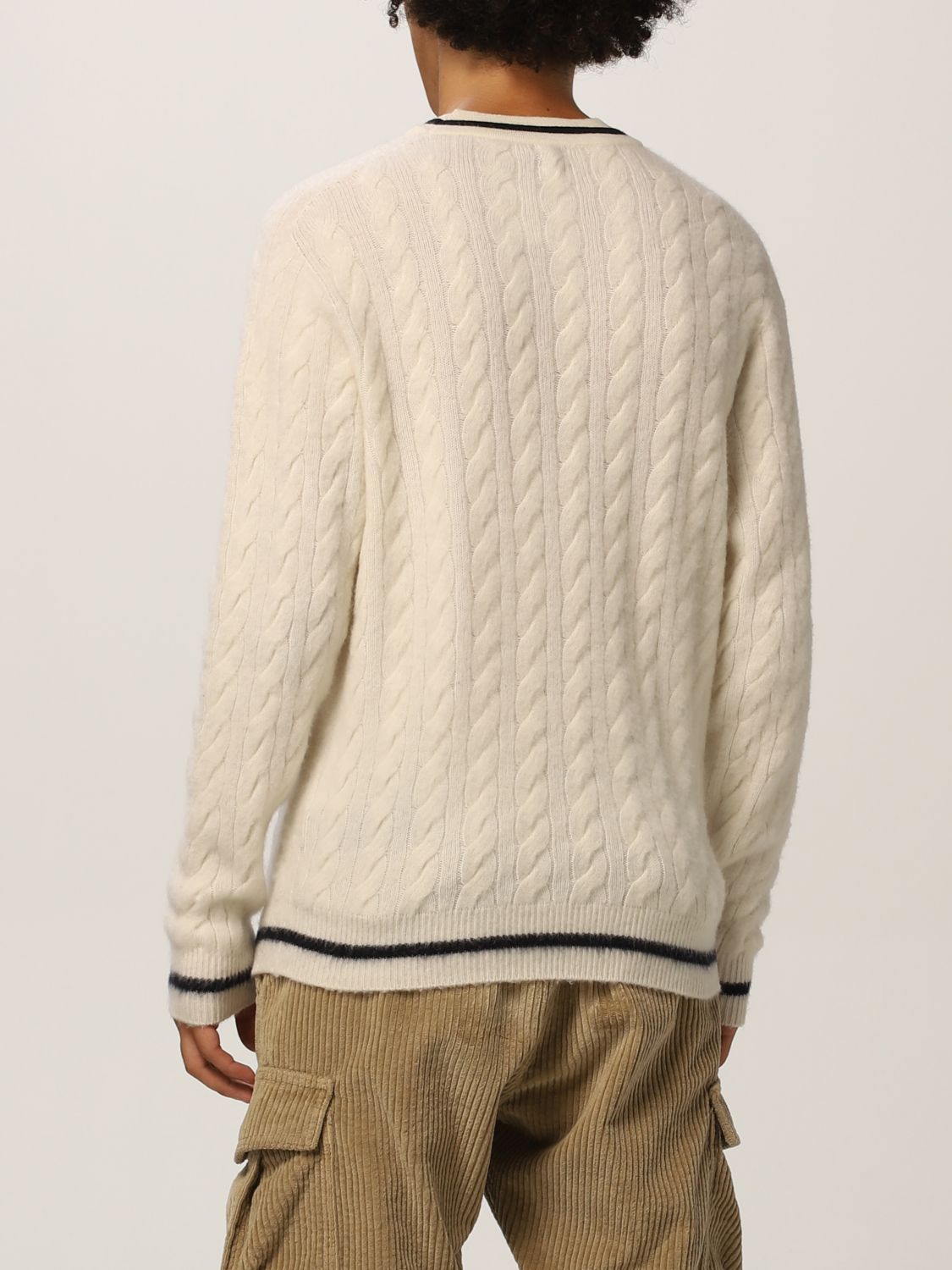 ELEVENTY: Sweater men | Sweater Eleventy Men White | Sweater Eleventy ...