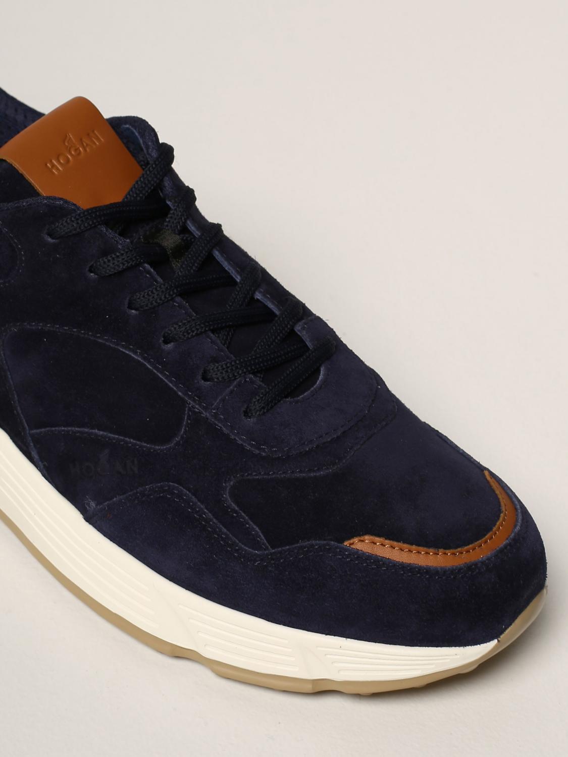 HOGAN: Limited Edition x Giglio.com sneakers in suede - Blue | Sneakers  Hogan HXM5630DV62 QTR GIGLIO.COM