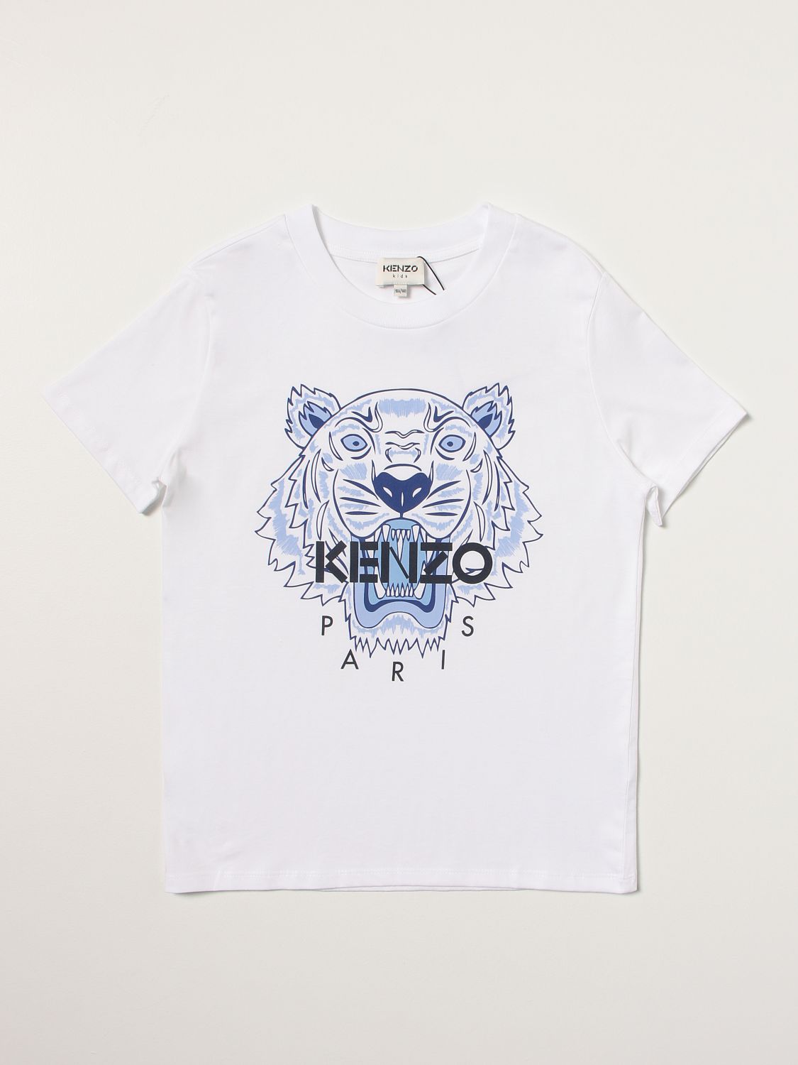 Camiseta Kenzo Junior: Camiseta niños Kenzo Junior blanco 1