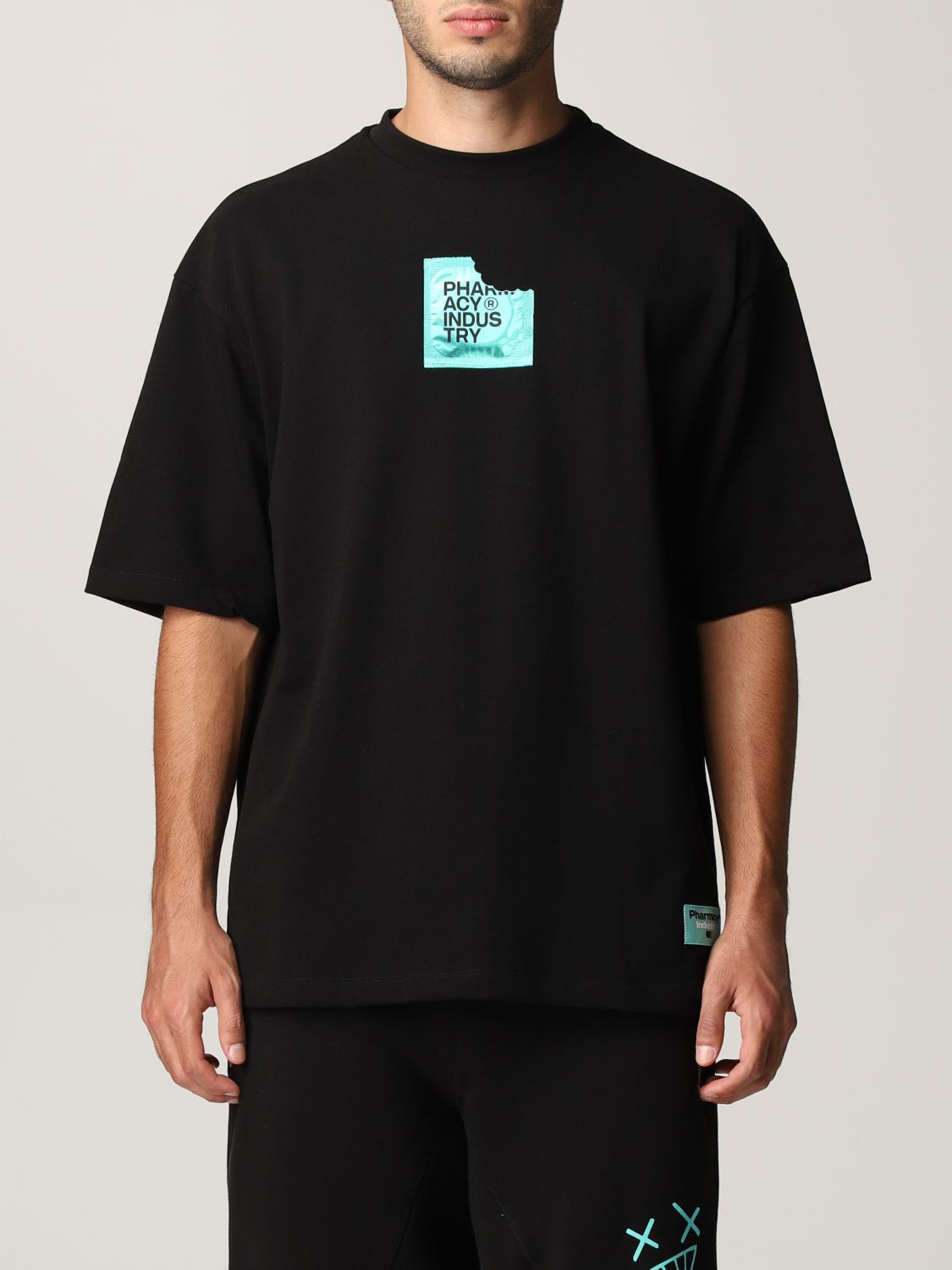 PHARMACY INDUSTRY: t-shirt for man - Black | Pharmacy Industry t-shirt ...