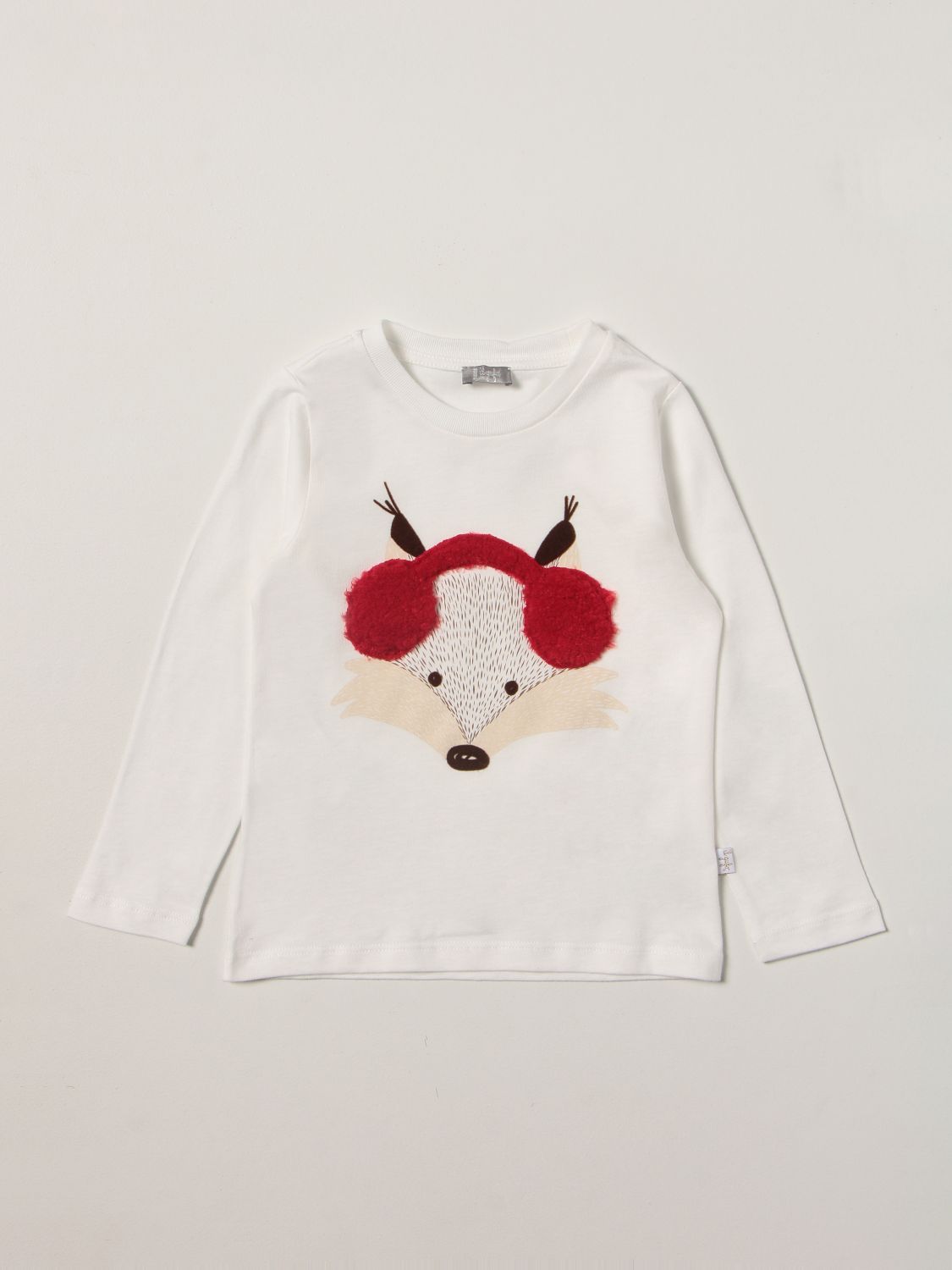 T-shirt Il Gufo: Il Gufo t-shirt in cotton with fox white 1