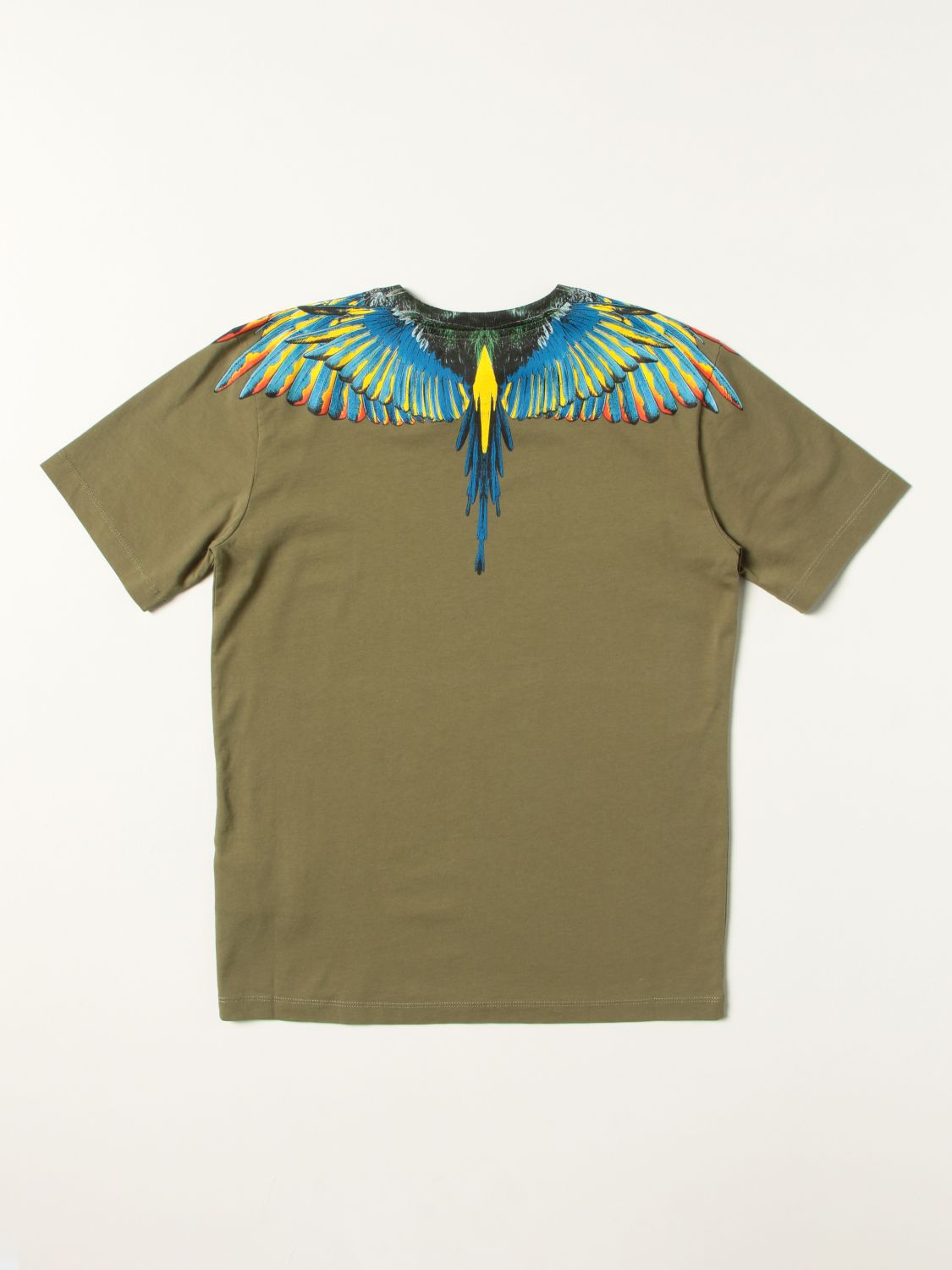 T-shirt Marcelo Burlon: Half sleeve round neck print military 2
