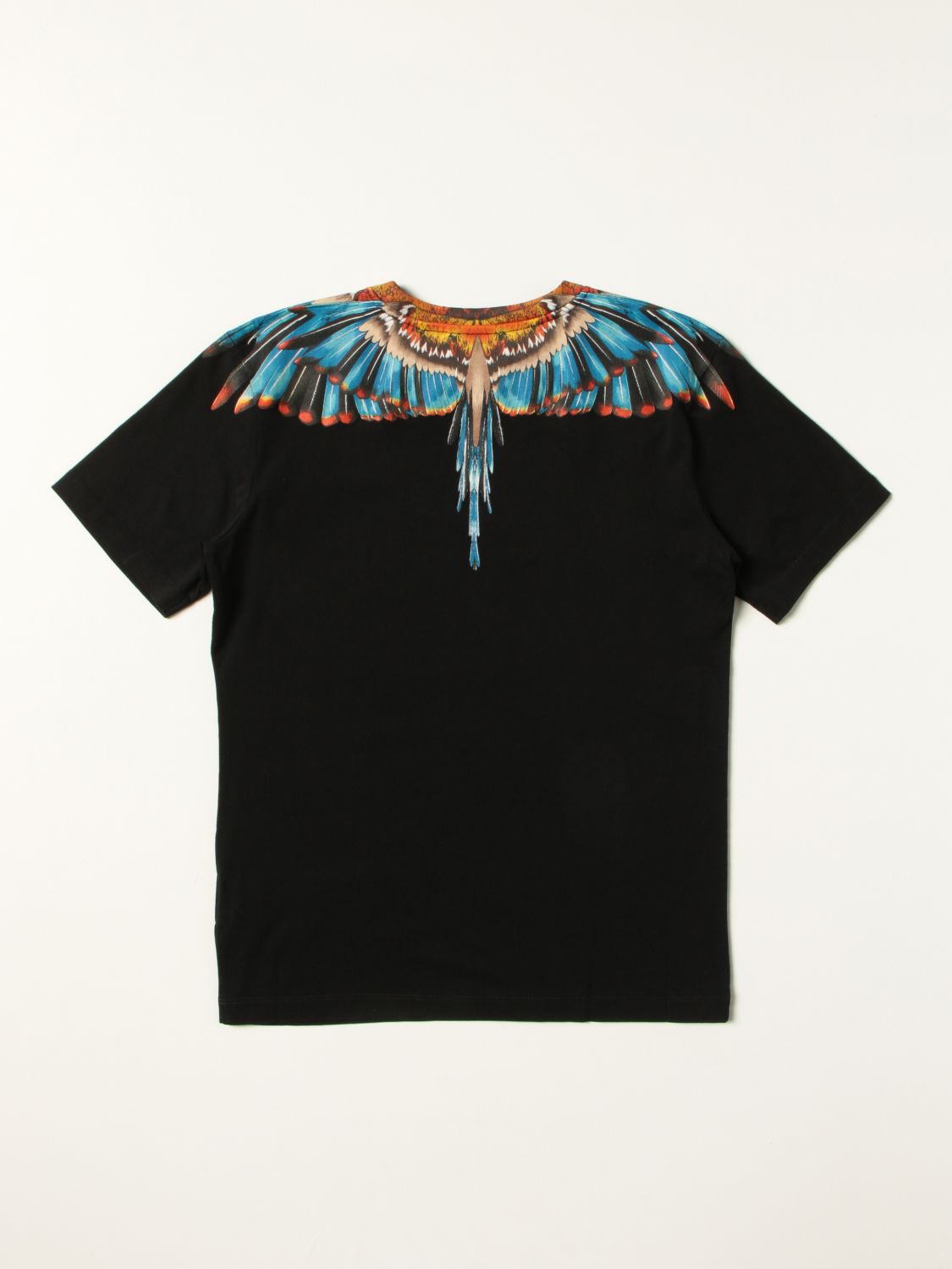 T-shirt Marcelo Burlon: Half sleeve round neck print black 2