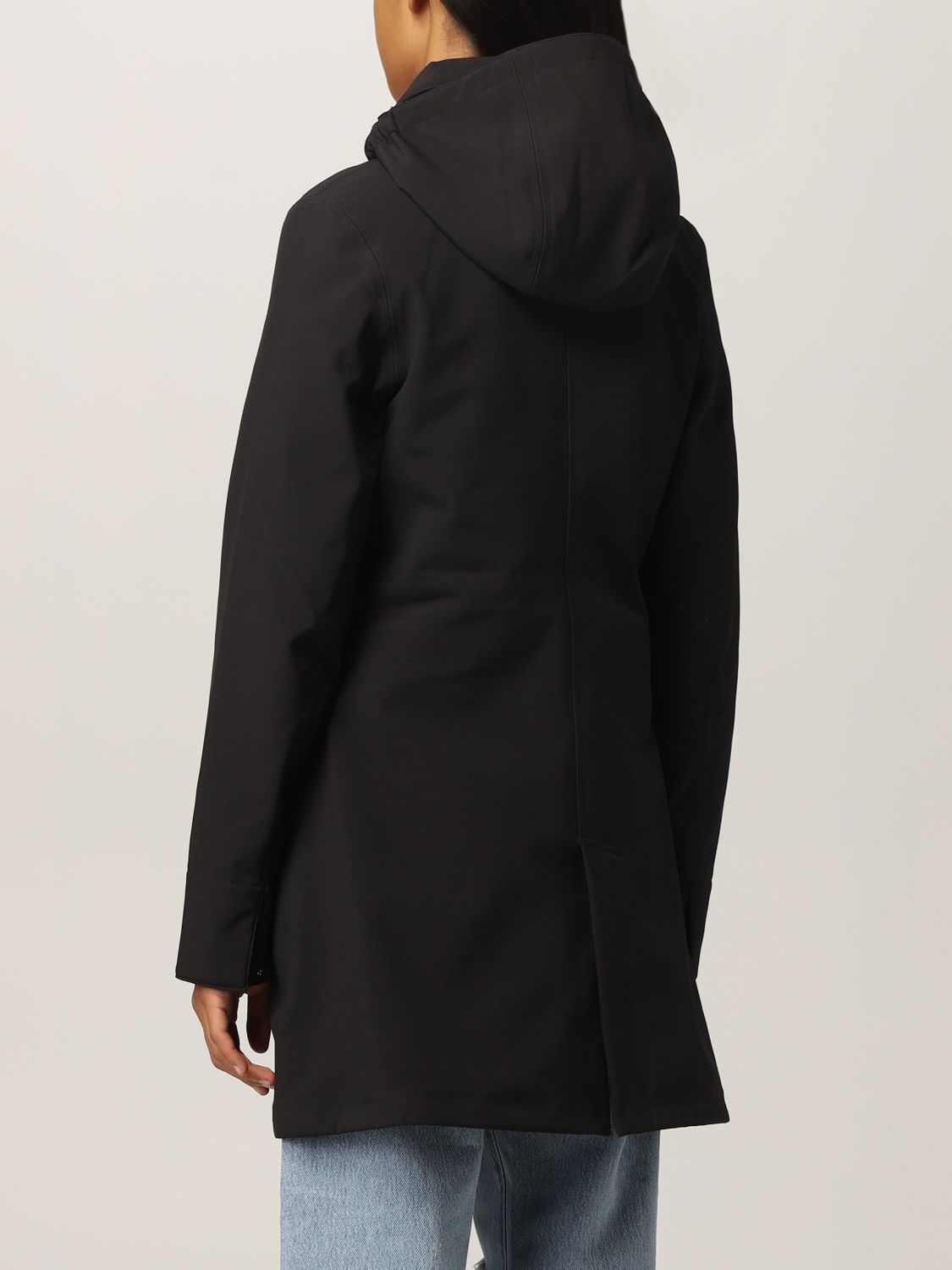 K-WAY: jacket for woman - Black | K-Way jacket K41128W online on GIGLIO.COM