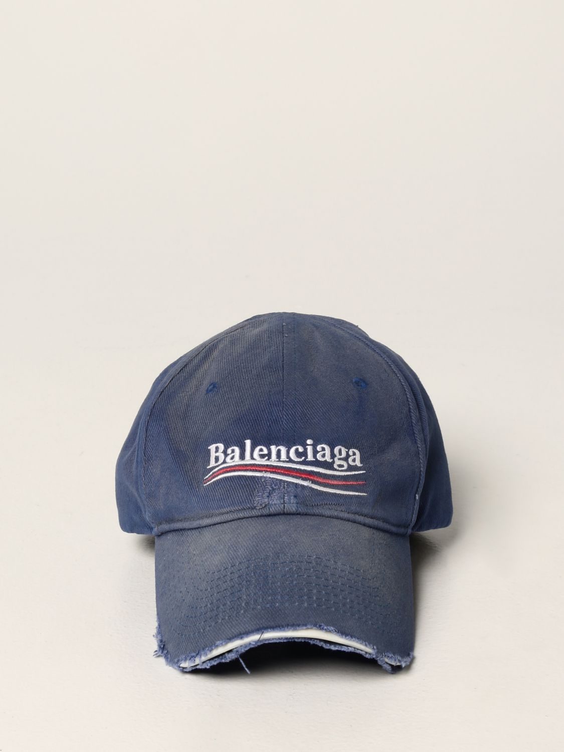 bredde minimum Næsten død BALENCIAGA: hat for woman - Denim | Balenciaga hat 661884 310B2 online on  GIGLIO.COM
