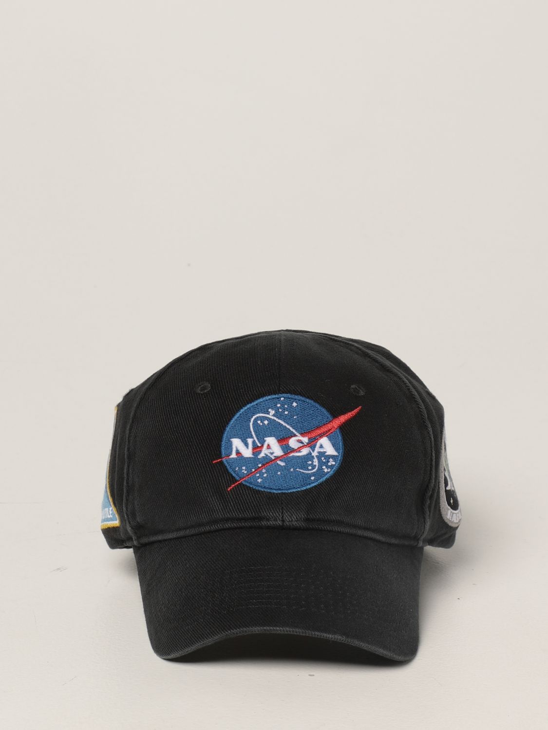 Hat Balenciaga: Balenciaga baseball cap with Nasa logo black 2