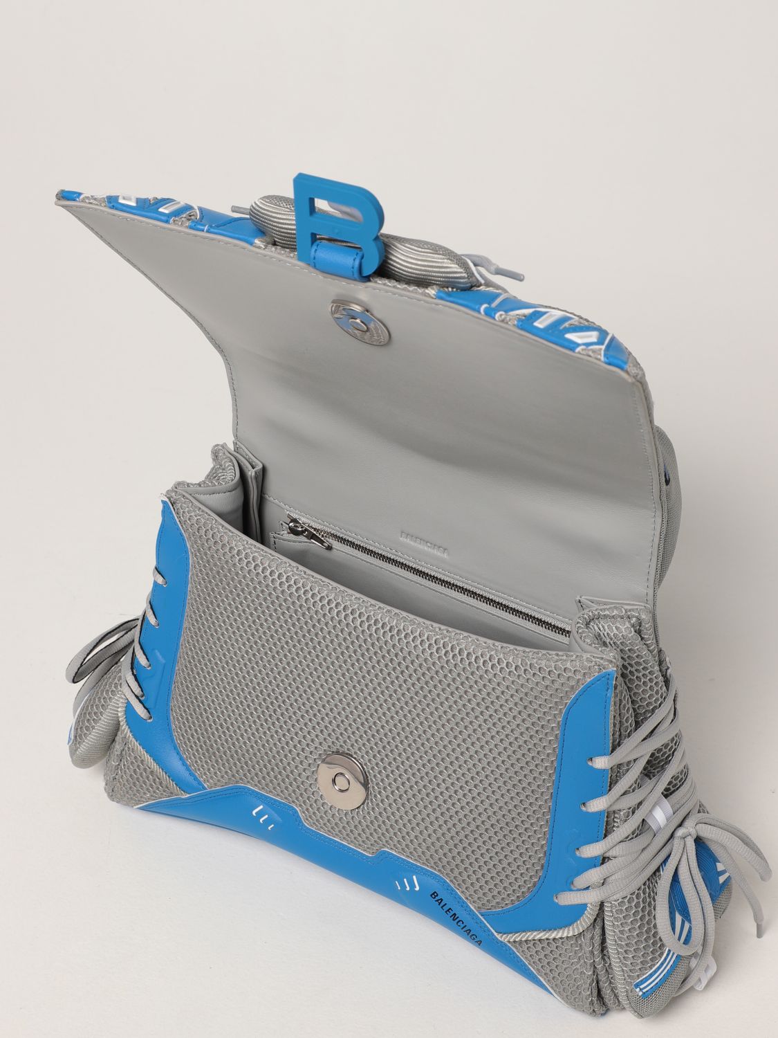 Handbag Balenciaga: Balenciaga Sneakerhead top handle bag grey 4
