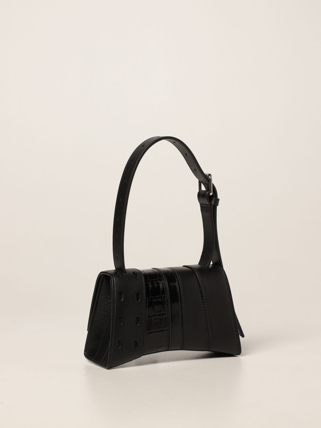 Mini bag Balenciaga: Multibe top handle Xs Balenciaga bag in leather black 3