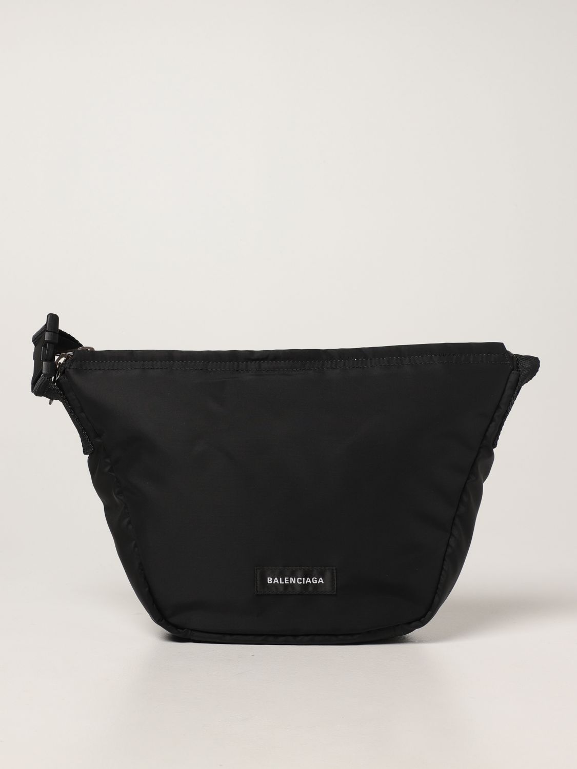 Shoulder bag Balenciaga: Balenciaga Oversized Sling bag in recycled nylon black 1
