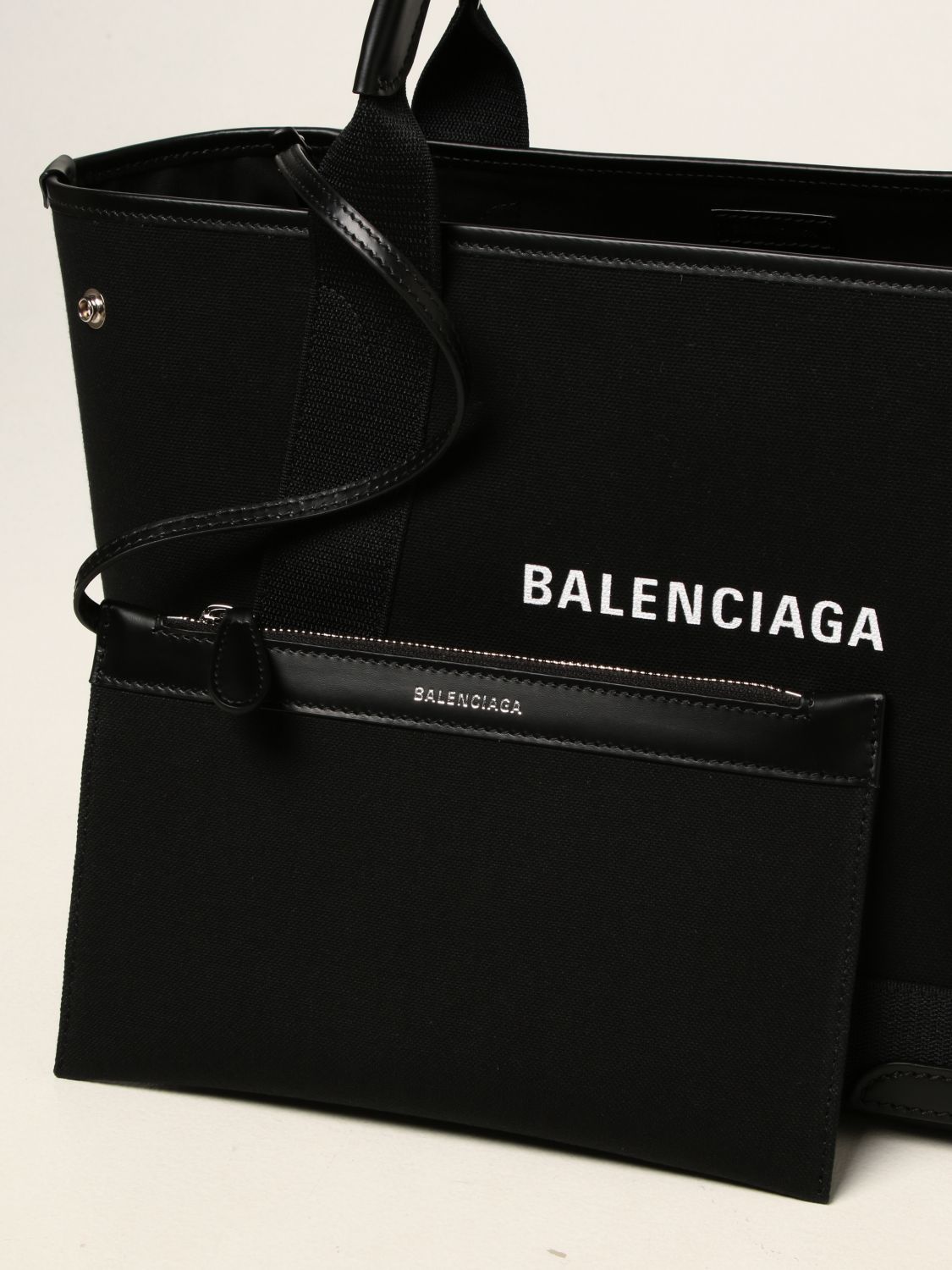 Tote bags Balenciaga: Cabas S Balenciaga bag in calfskin black 4
