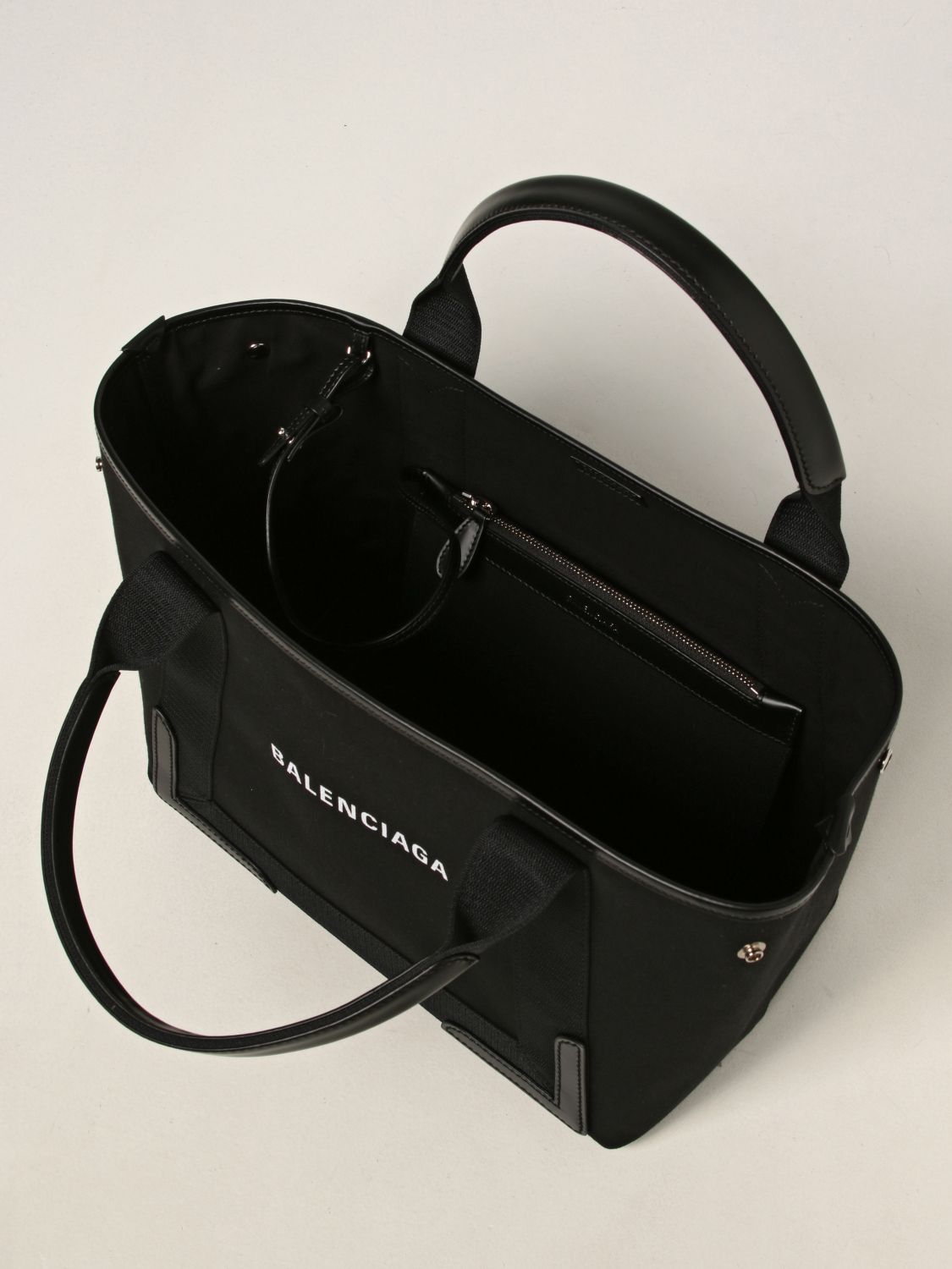 Tote bags Balenciaga: Cabas S Balenciaga bag in calfskin black 5
