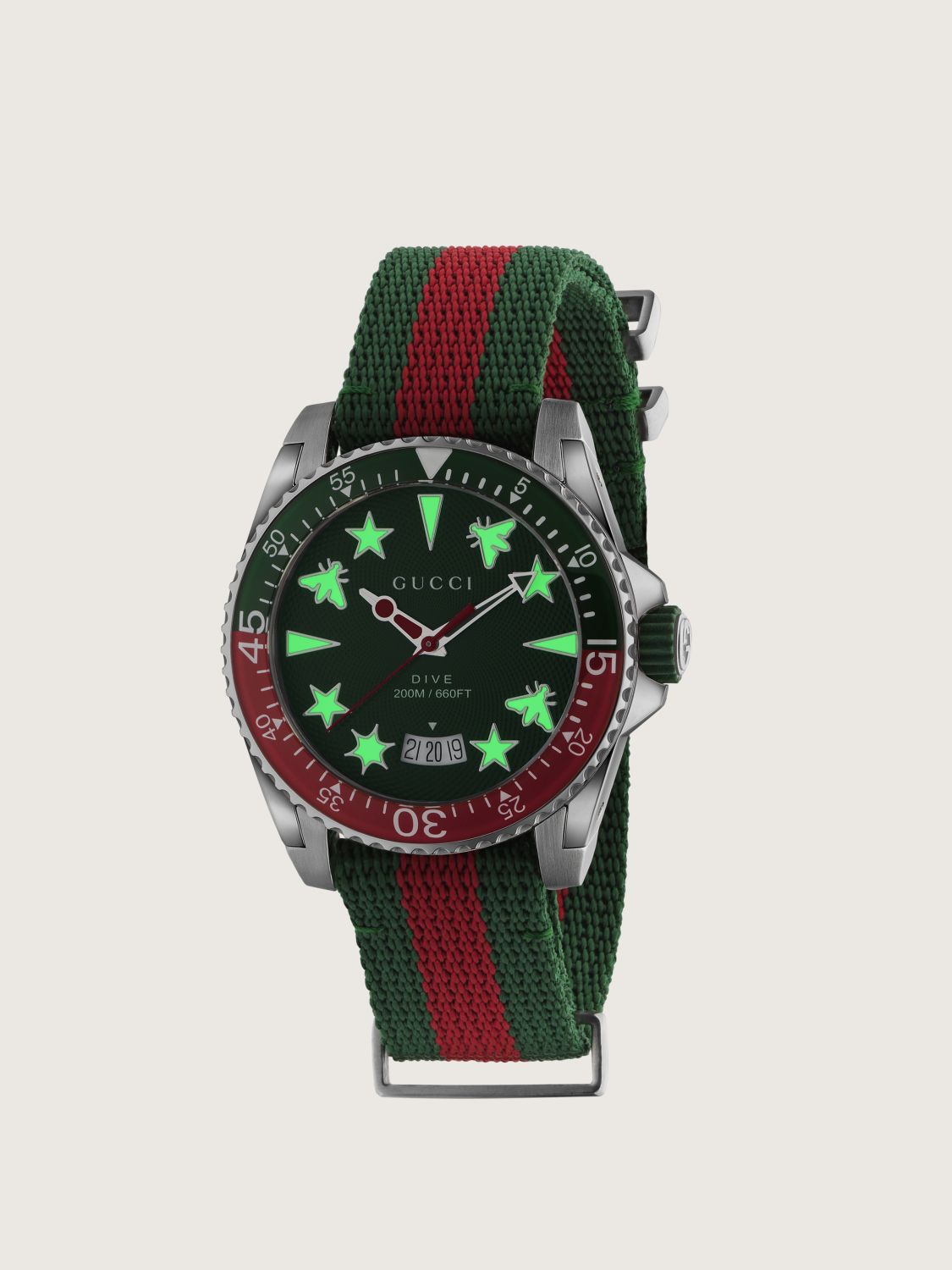 GUCCI: watch for man - Red | Gucci watch YA136339 online on 