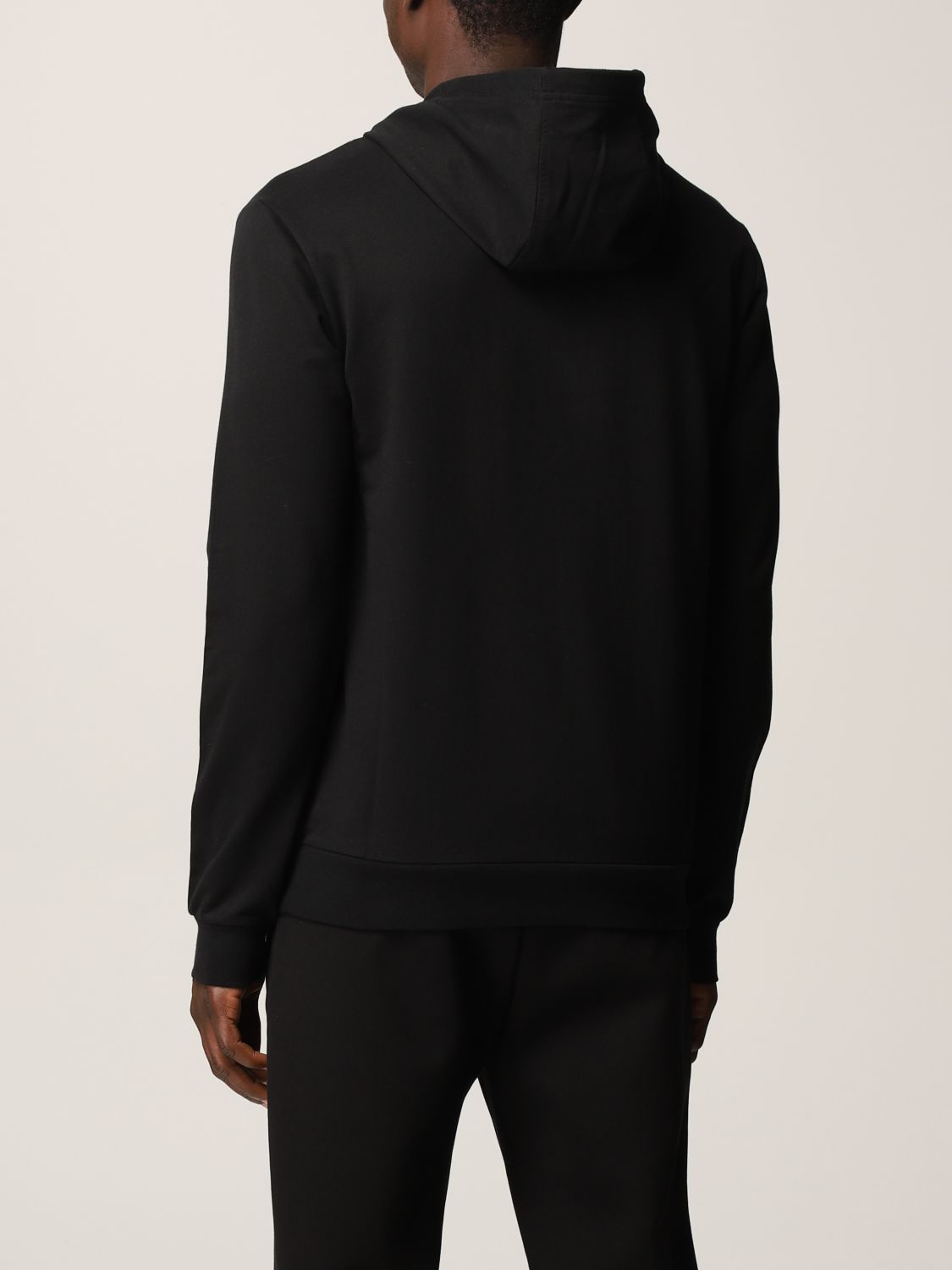 EA7: sweatshirt for man - Black | Ea7 sweatshirt 6KPM62 PJ05Z online on  