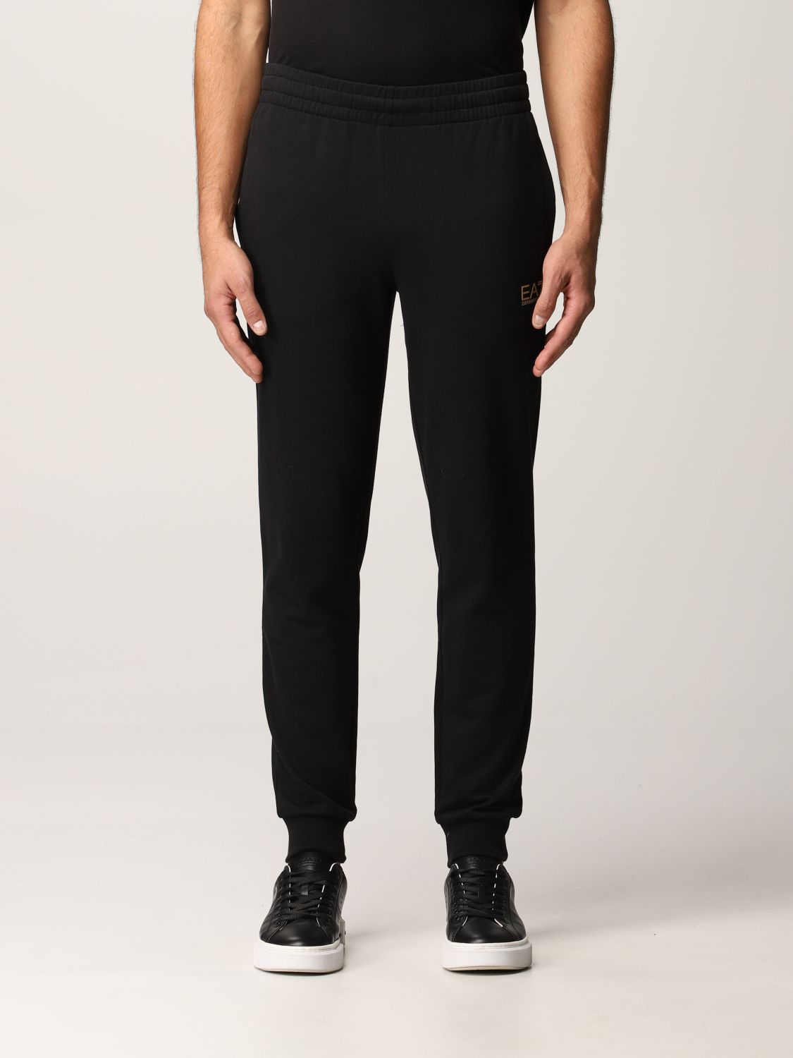 EA7: pants for man - Black | Ea7 pants 8NPP53 PJ05Z online at GIGLIO.COM