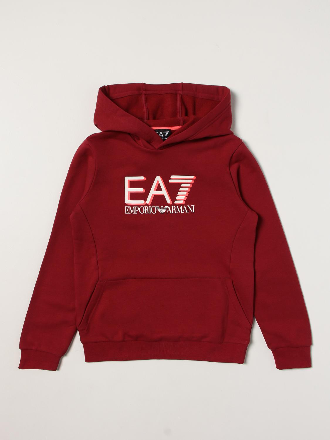 ea7 full zip hoodie