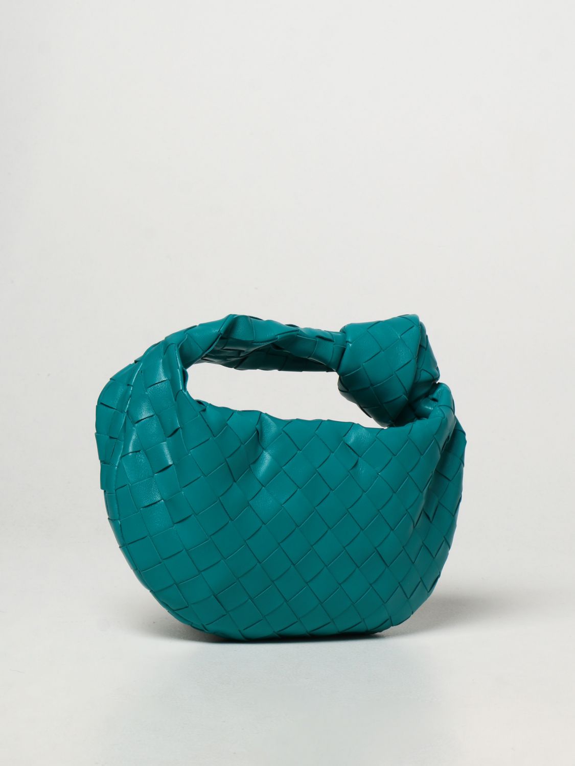 Мини-сумка Bottega Veneta: Наплечная сумка Женское Bottega Veneta голубой 3