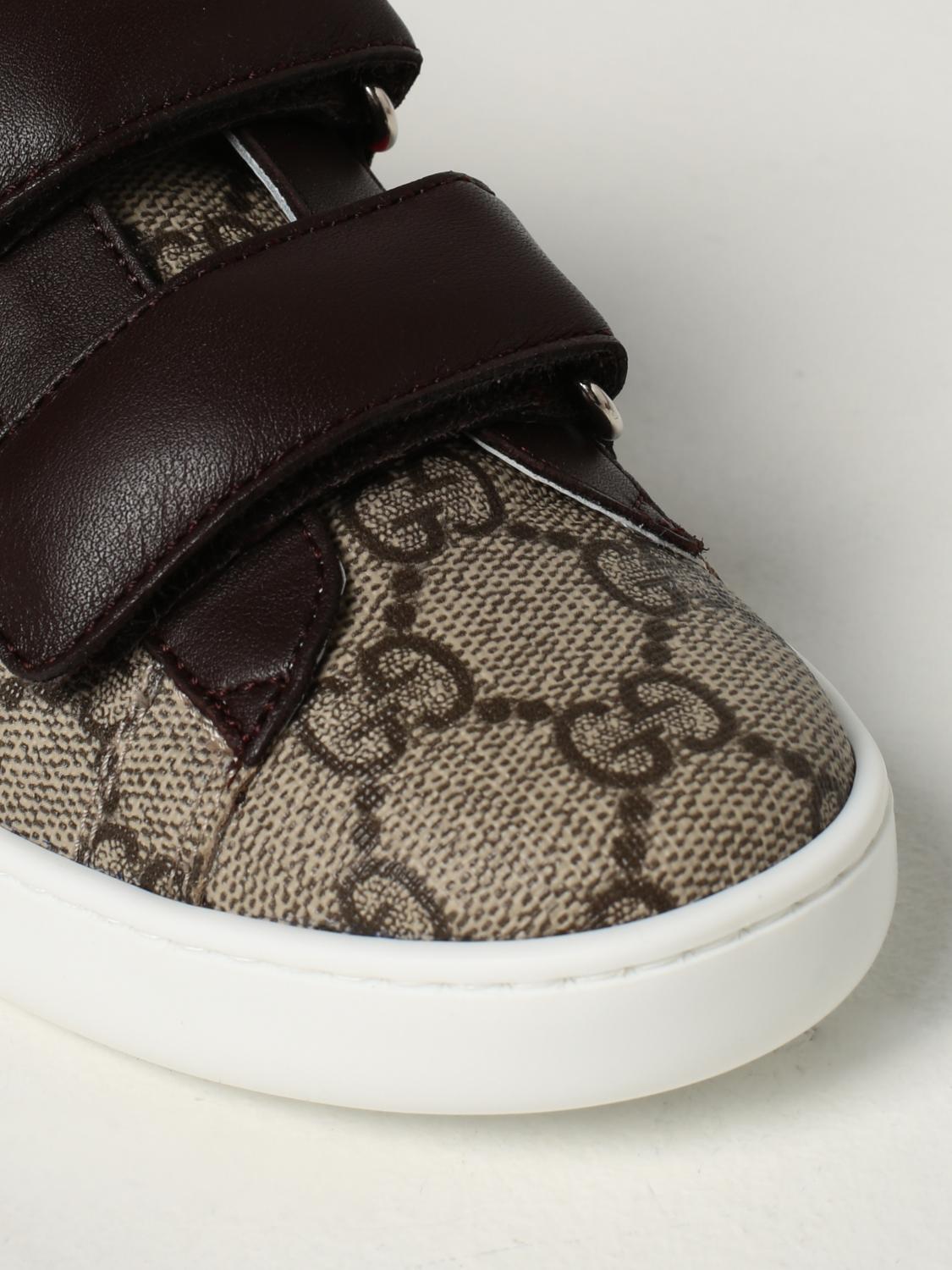 Geleerde Voorouder veiligheid GUCCI: sneakers in GG canvas | Shoes Gucci Kids Beige | Shoes Gucci 463090  9C220 GIGLIO.COM