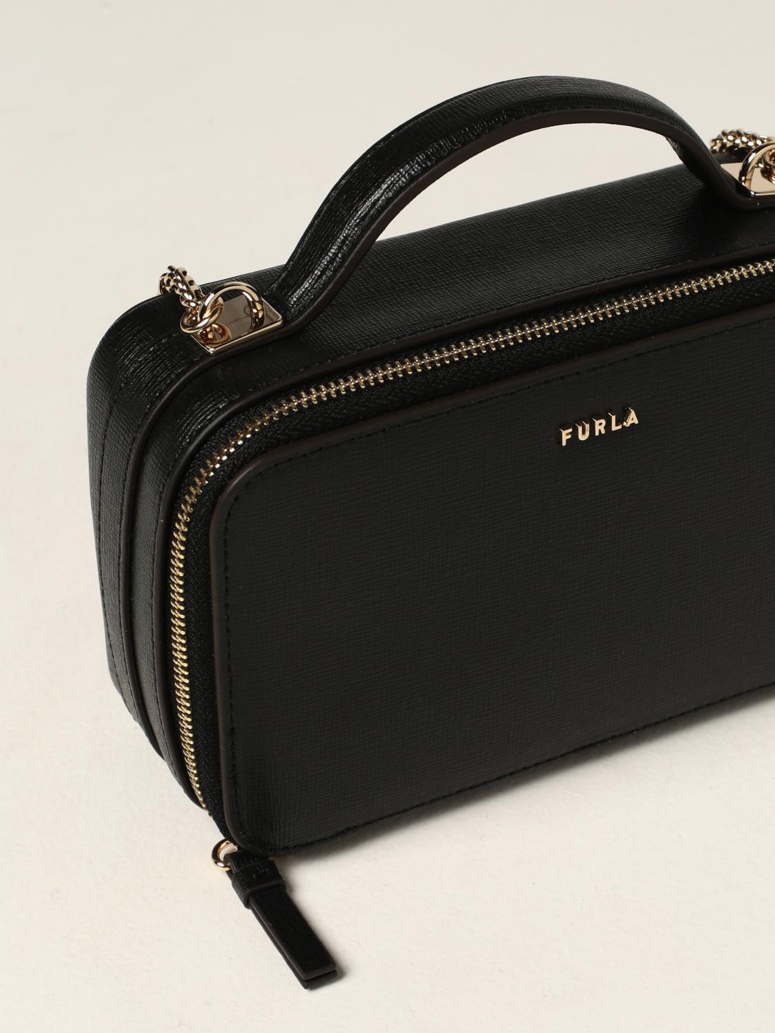 Furla Babylon Mini Bag In Saffiano Leather Mini Bag Furla Women Black Mini Bag Furla Eav9unob30000 Giglio Com