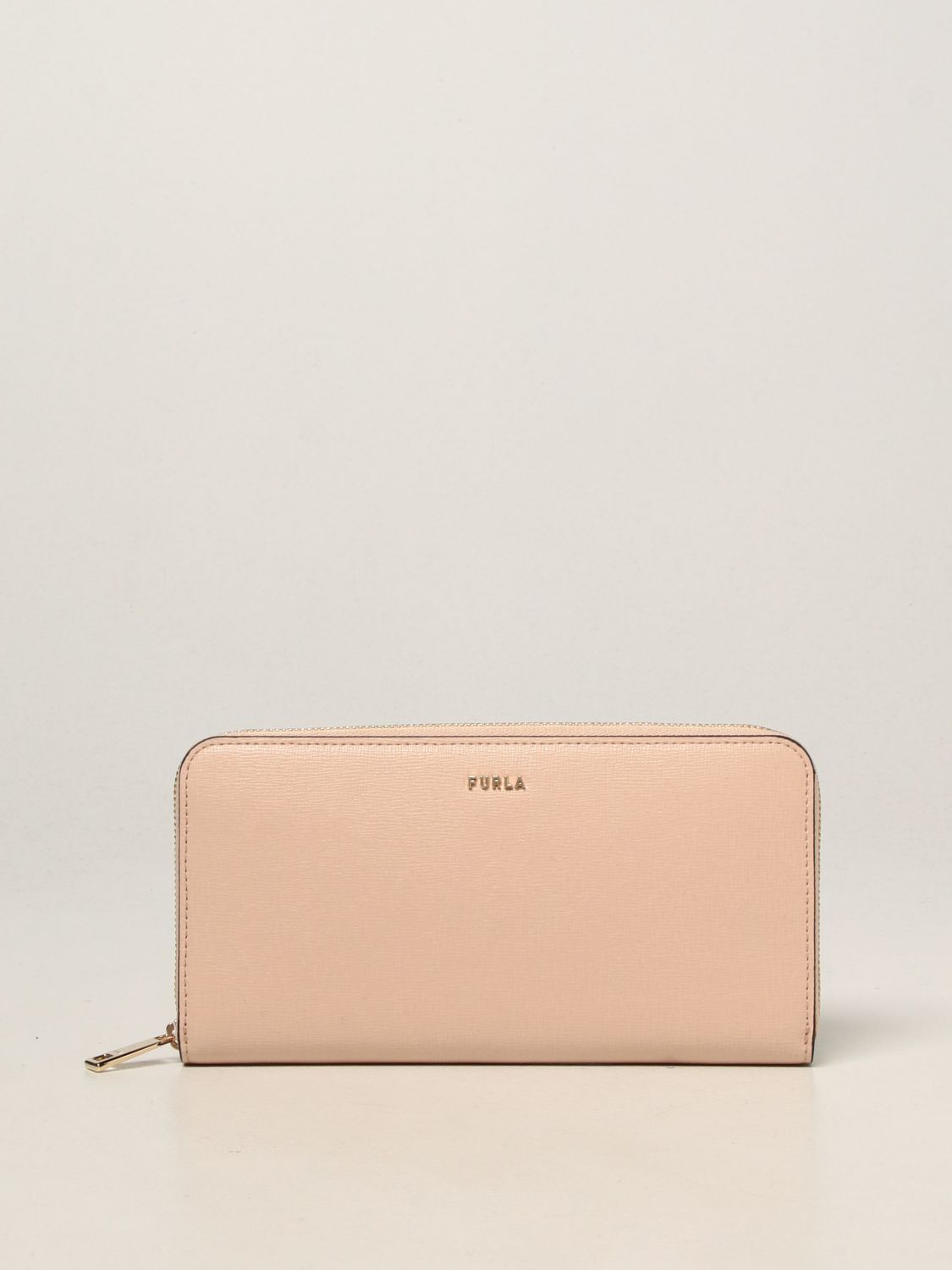 FURLA: Xl wallet in leather - Pink | Furla wallet PCX7UNOB30000 on GIGLIO.COM