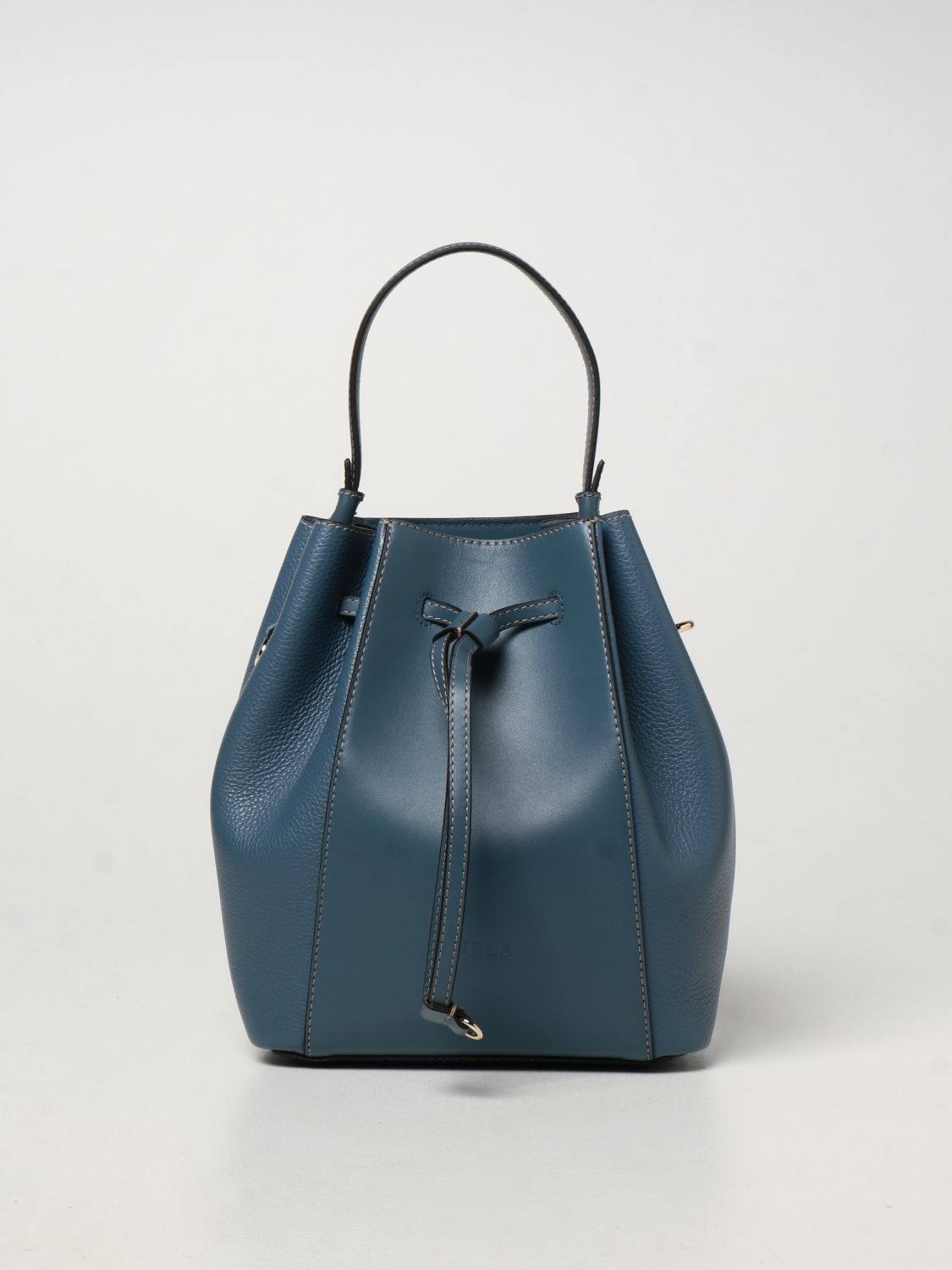 FURLA: Miastella bag in grained calfskin - Leather