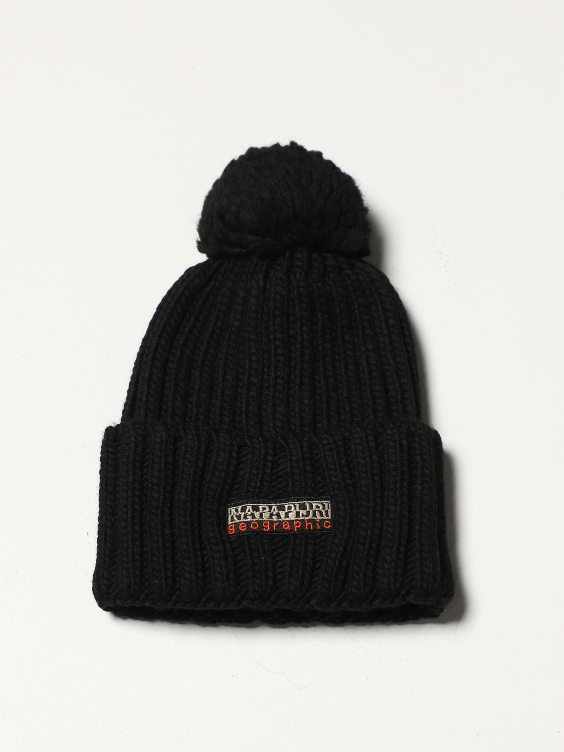 napapijri beanie hat black