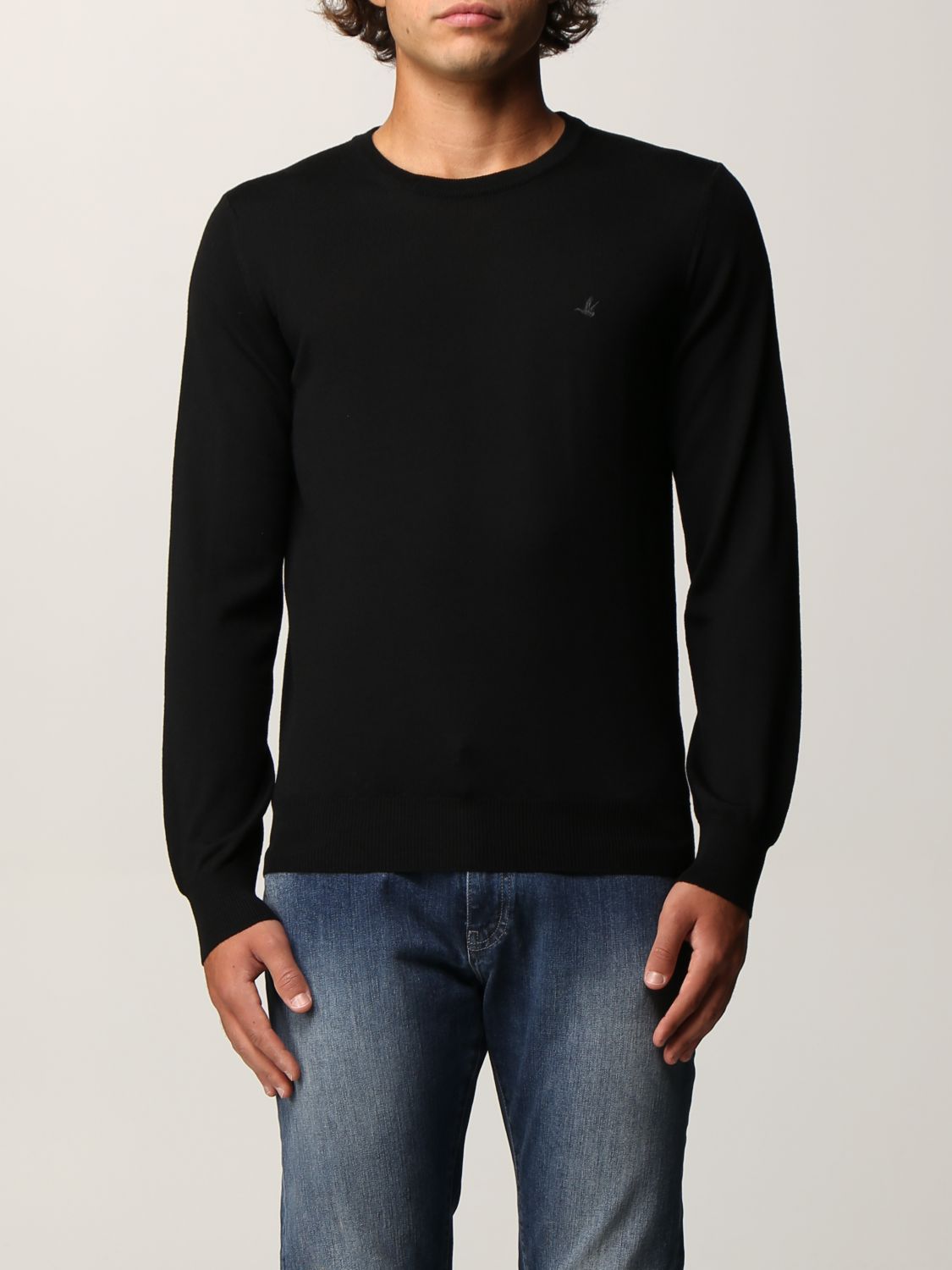 BROOKSFIELD: Sweater men - Black | Sweater Brooksfield 203E P001 GIGLIO.COM