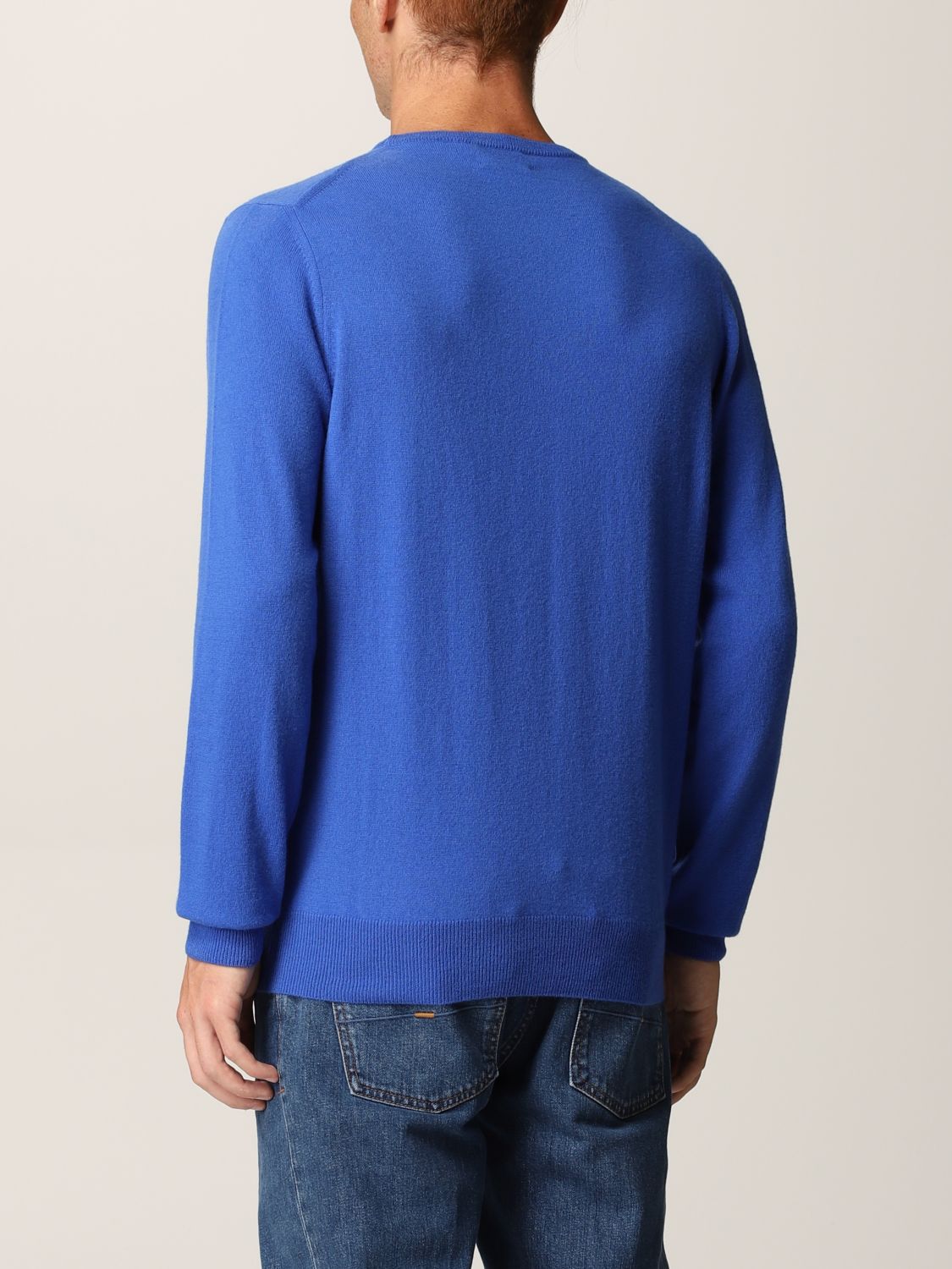 BROOKSFIELD: Sweater men - Royal Blue | Sweater Brooksfield 203E K001 ...