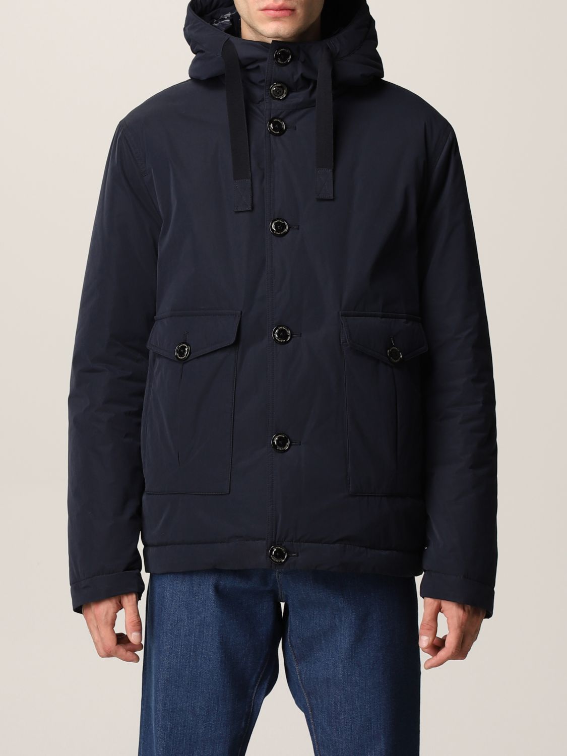 BROOKSFIELD: jacket for man - Blue | Brooksfield jacket 207A D031 ...