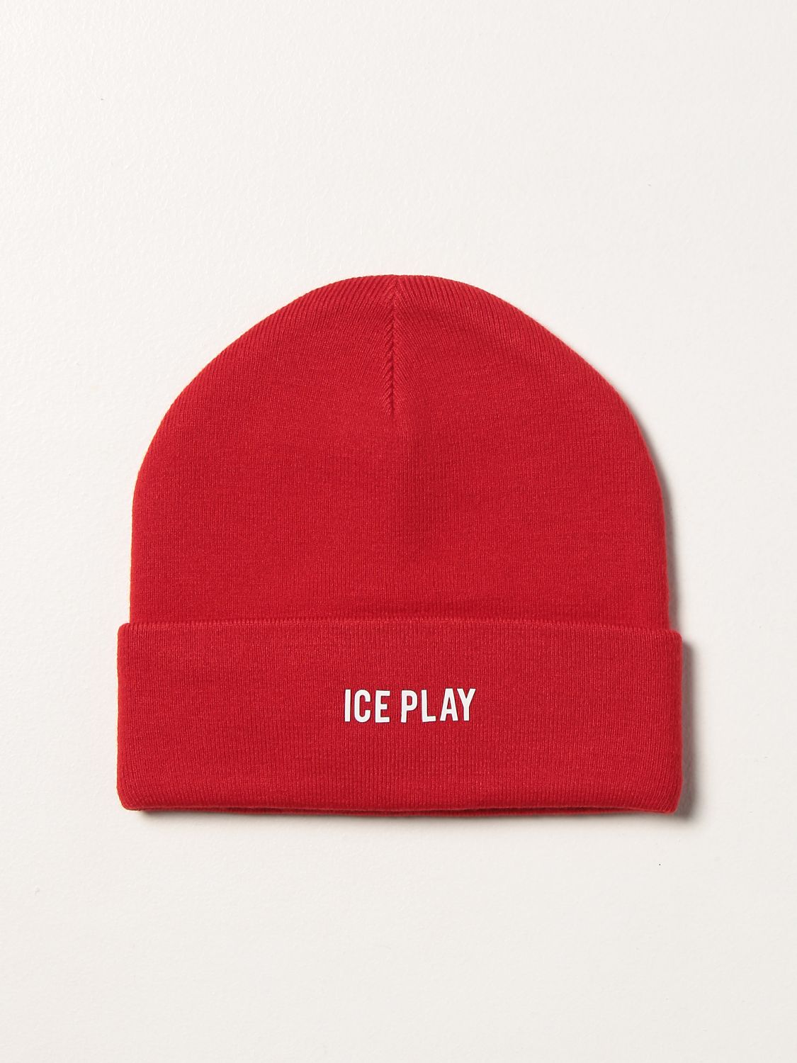 Cappello Ice Play: Cappello a berretto Ice Play con logo rosso 1