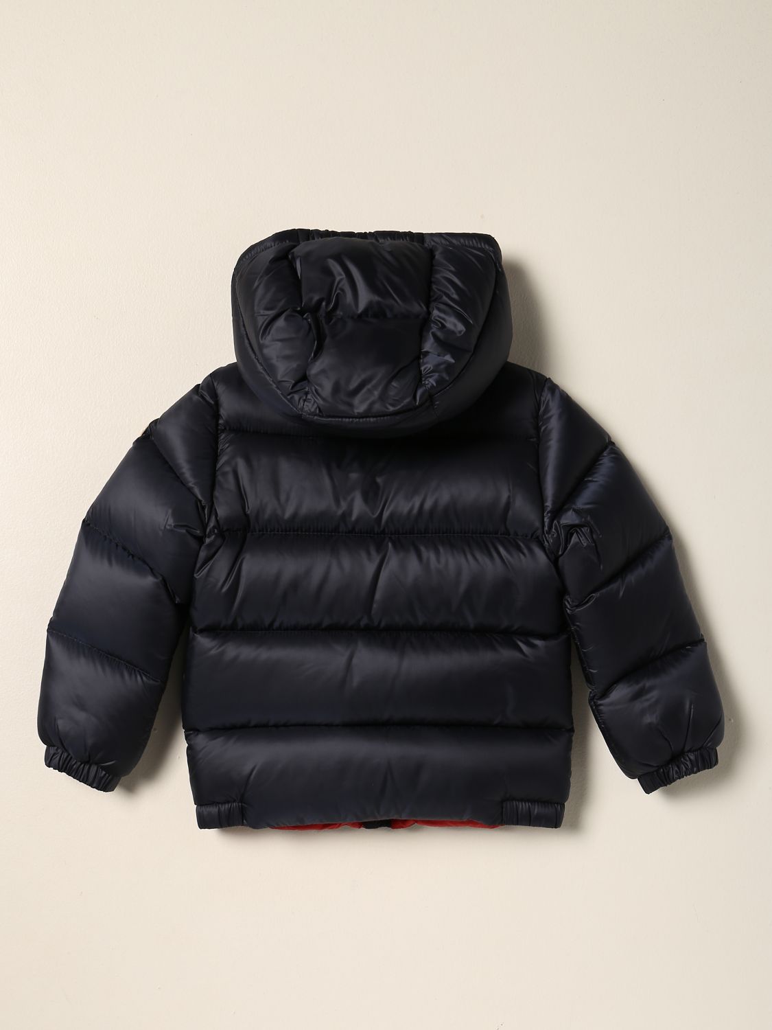 Jacket Moncler: New Macaire Moncler hooded down jacket blue 2