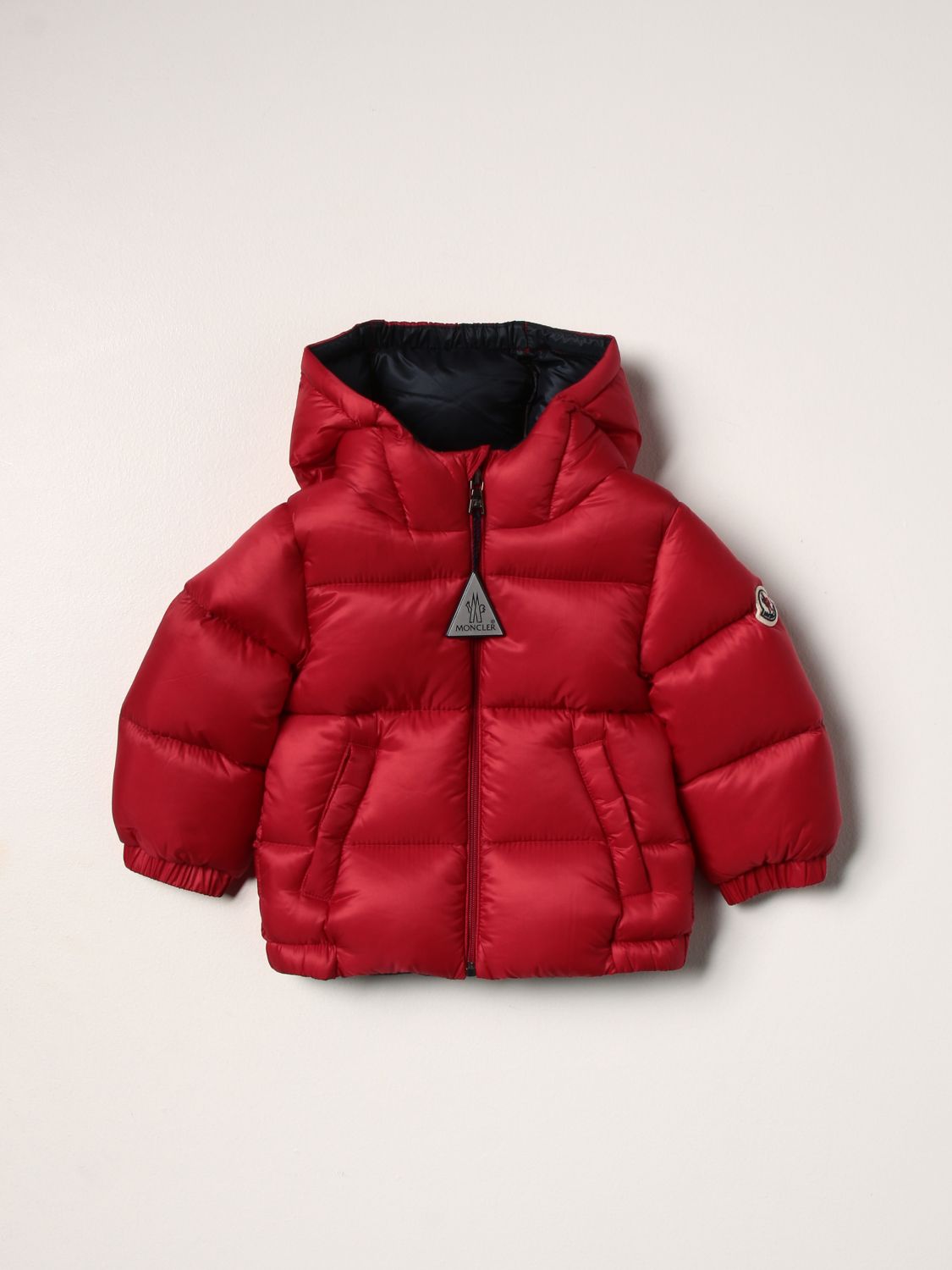 Jacket Moncler: New Macaire Moncler hooded down jacket red 1