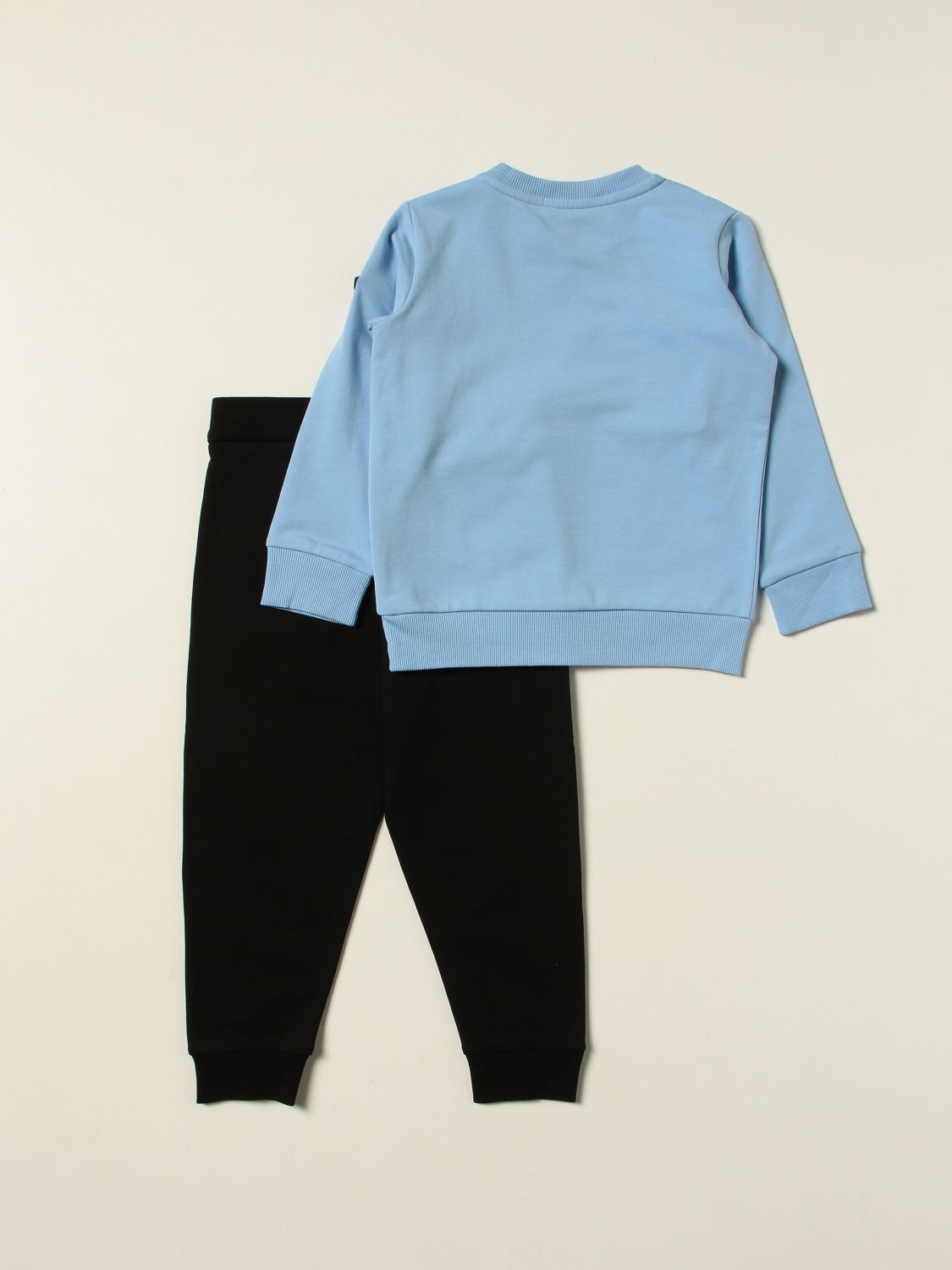 Jumpsuit Moncler: Moncler sweatshirt + jogging pants set in cotton blue 2