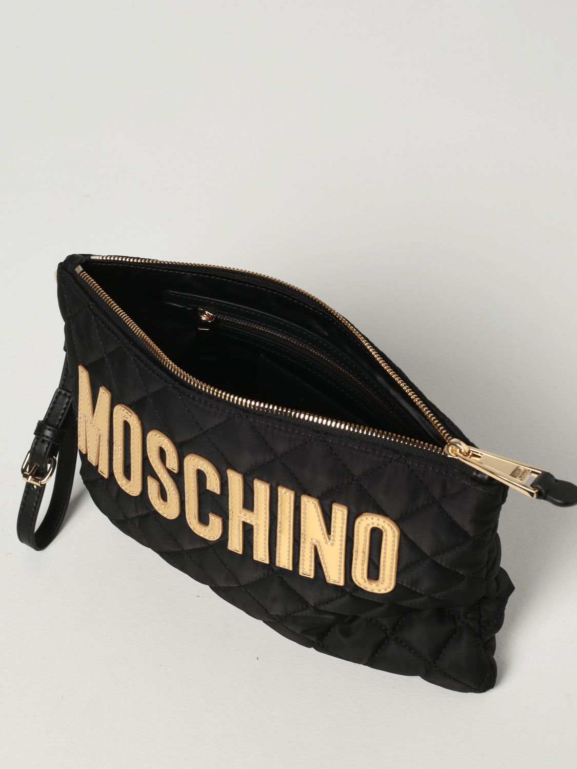 Sac pochette Moschino Couture: Sac porté épaule femme Moschino Couture noir 5