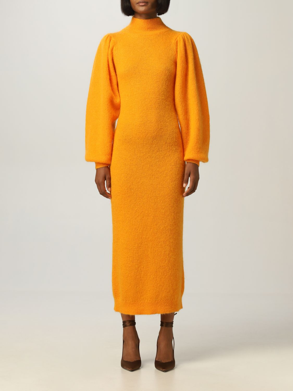 Платье Rotate: Платье Женское Rotate оранжевый 1