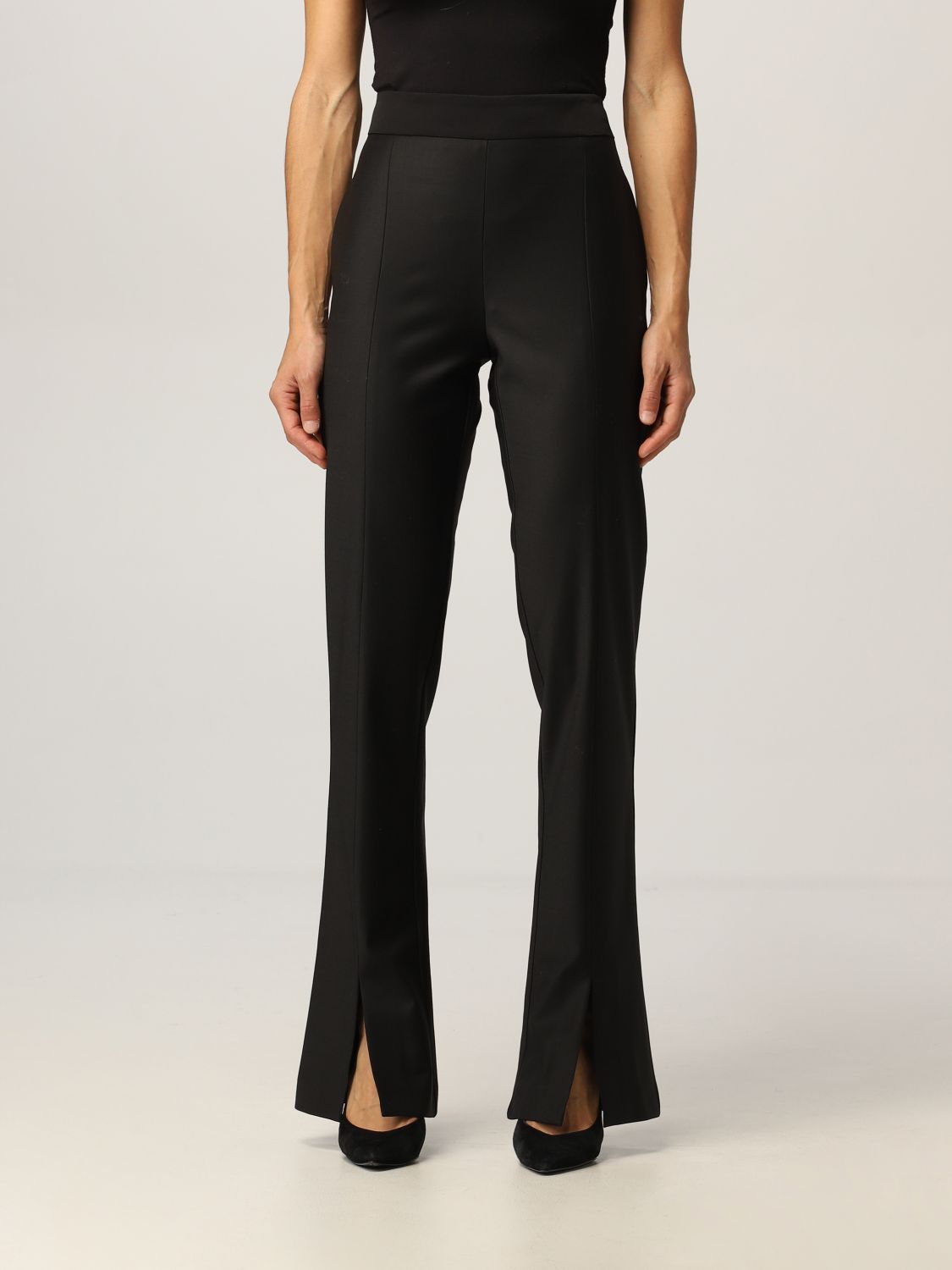 PATRIZIA PEPE: Pants women | Pants Patrizia Pepe Women Black | Pants ...