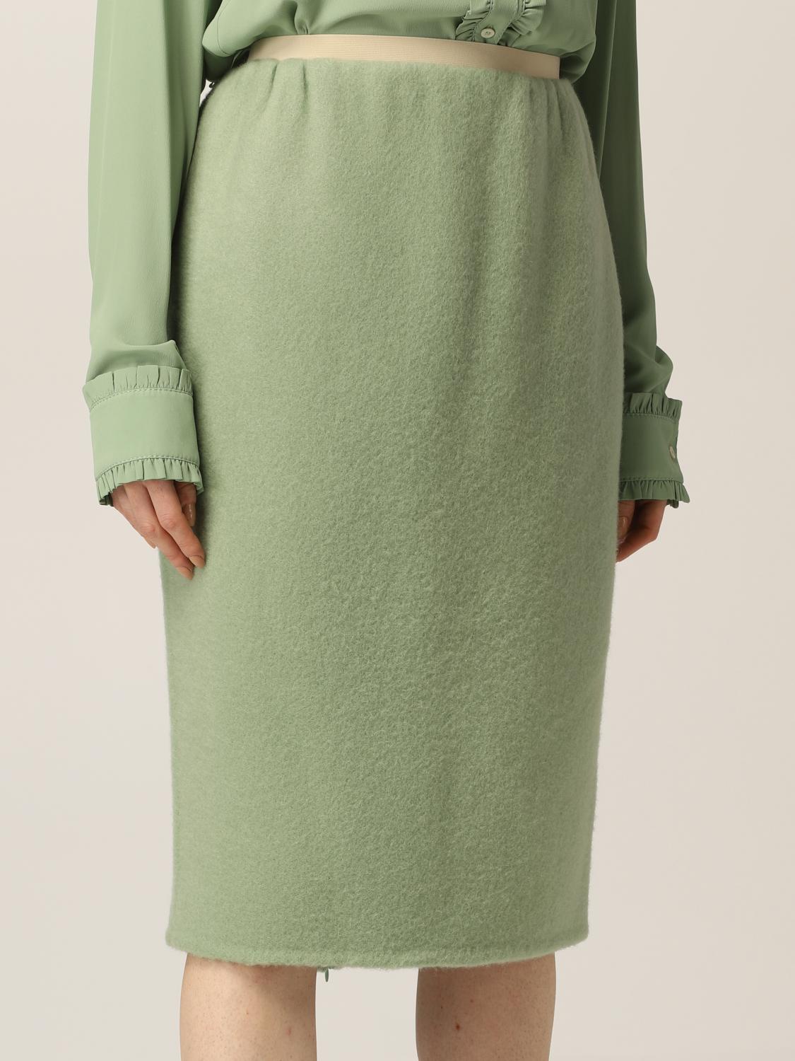 green pencil skirt 5t