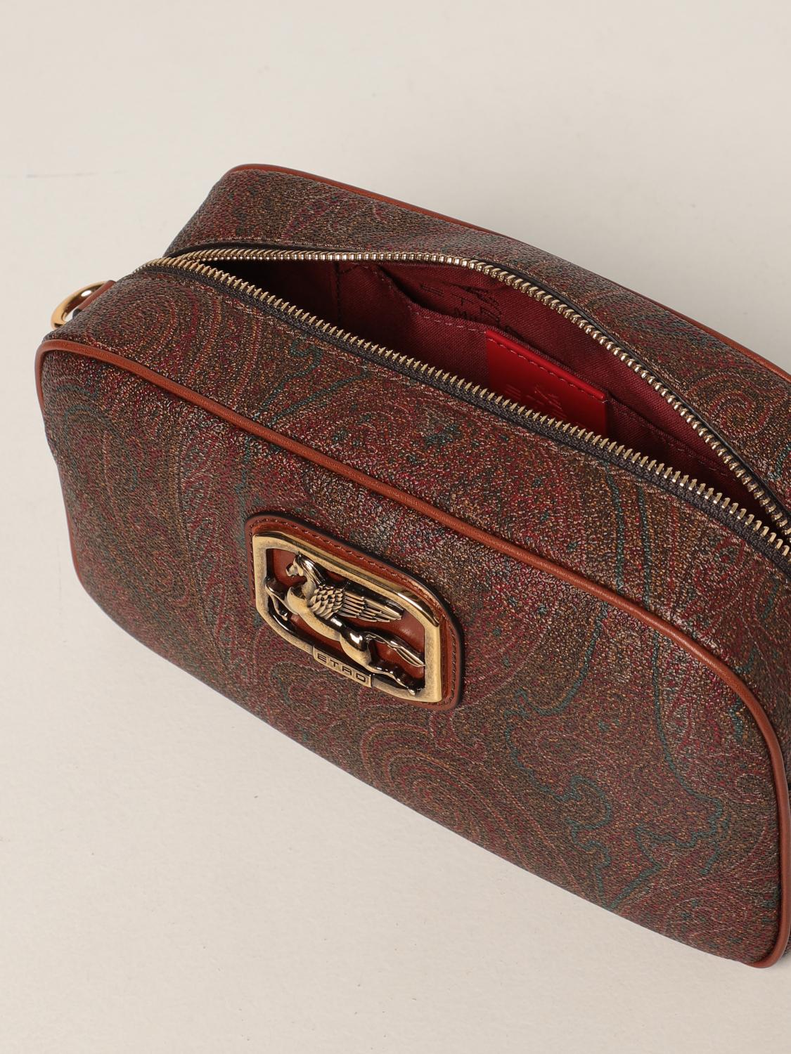 ETRO crossbody bag in jacquard paisley fabric Crossbody Bags Etro