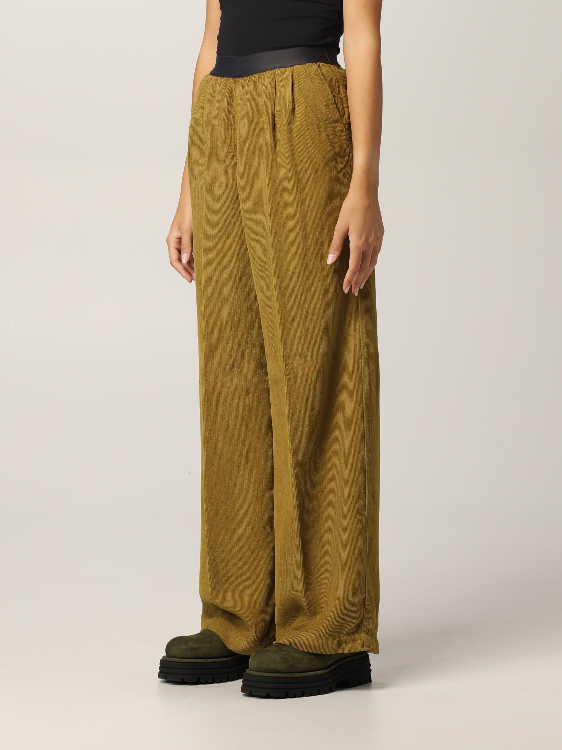 MYTHS: Pantalone in velluto a coste - Militare | Pantalone Myths D1314  GIGLIO.COM