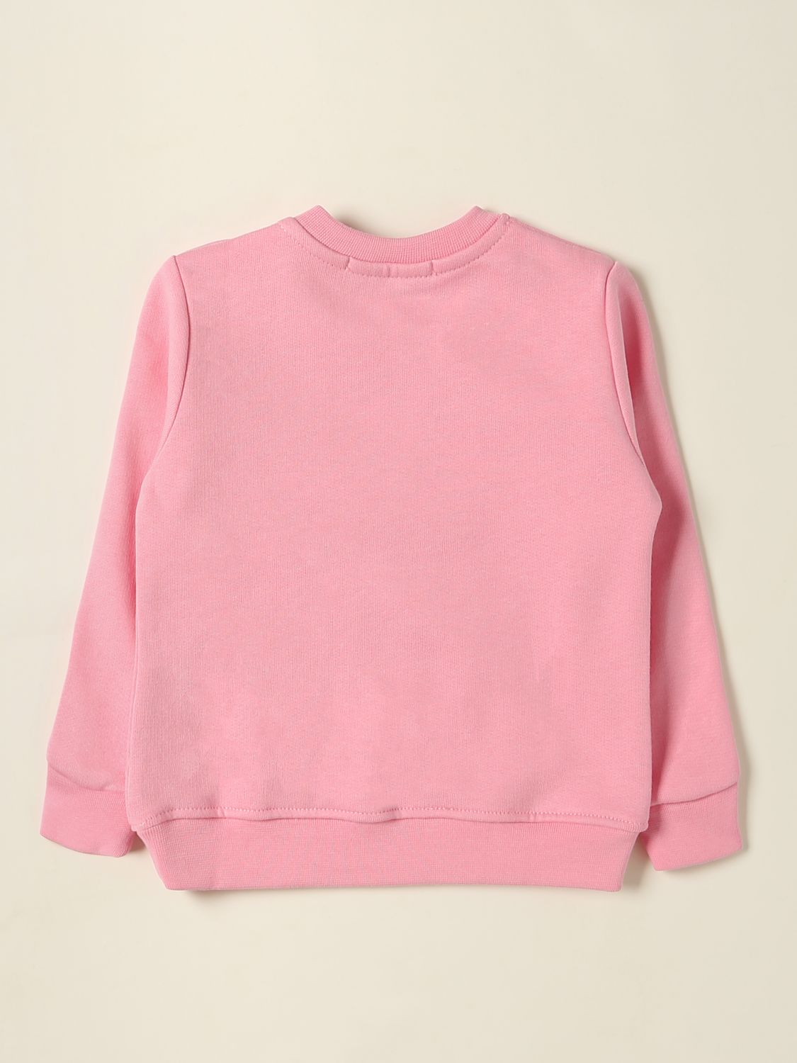 Sweater Msgm Kids: Msgm Kids sweatshirt with logo print pink 2