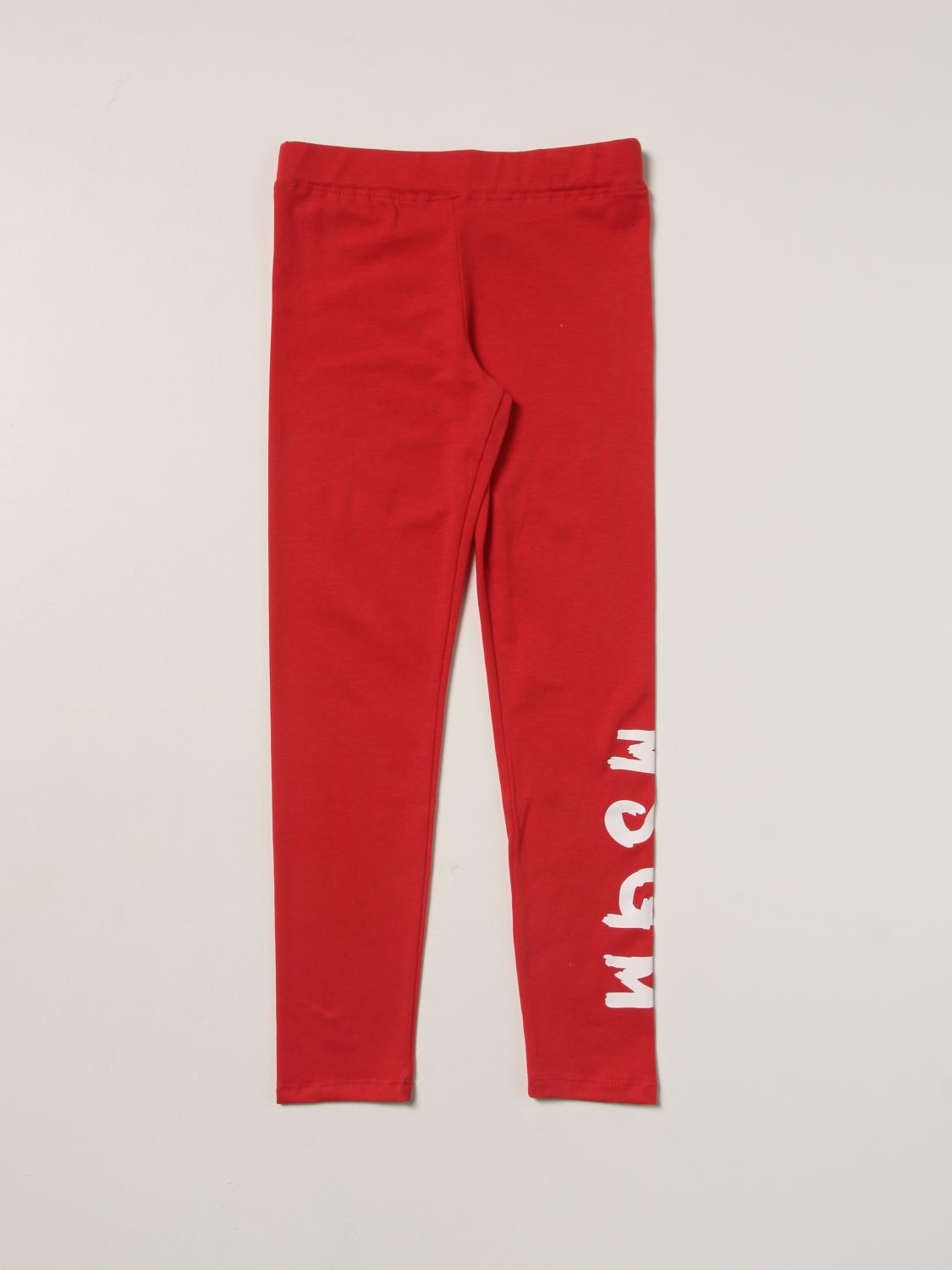 kids red pants