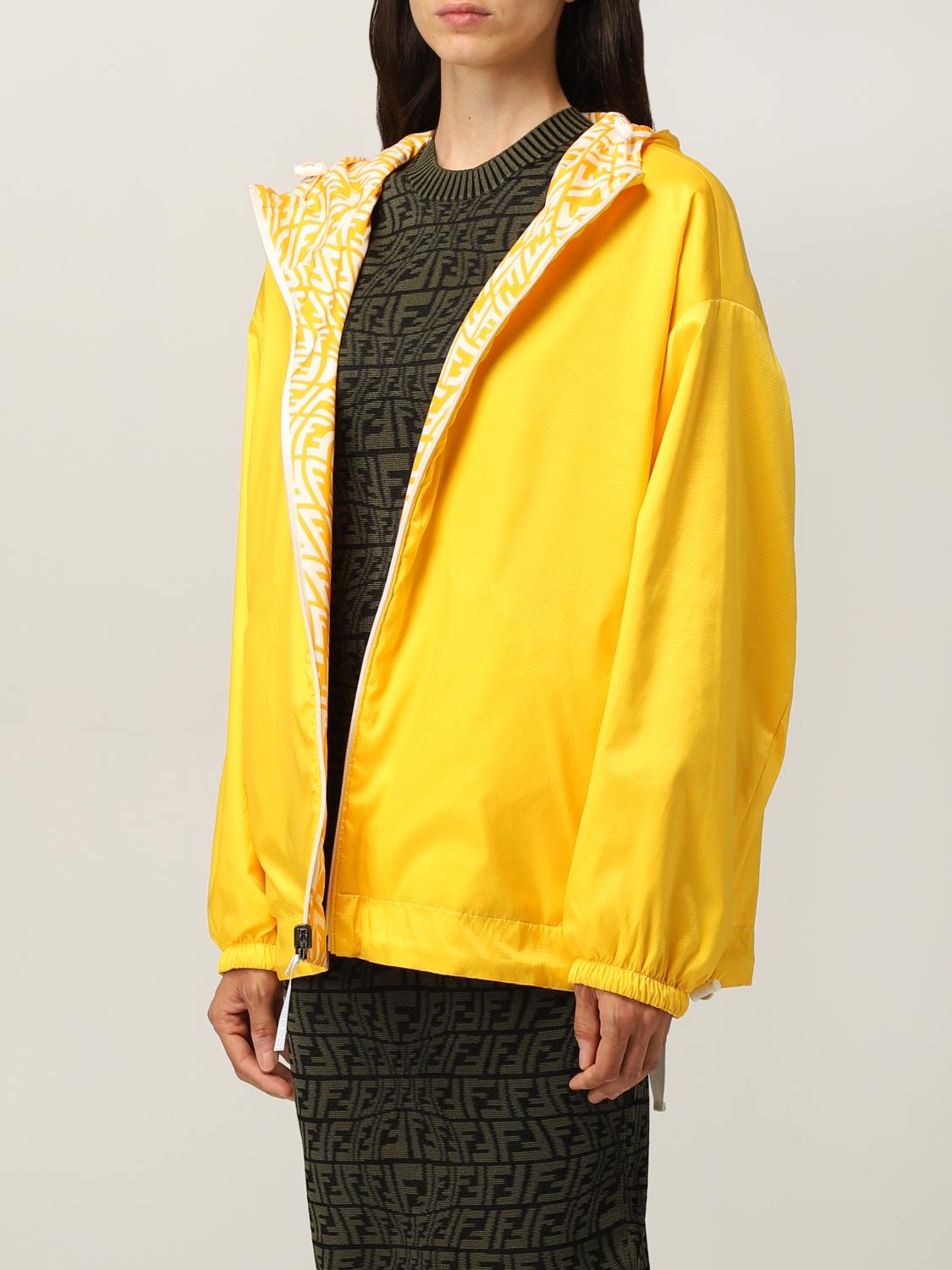 fendi yellow jacket