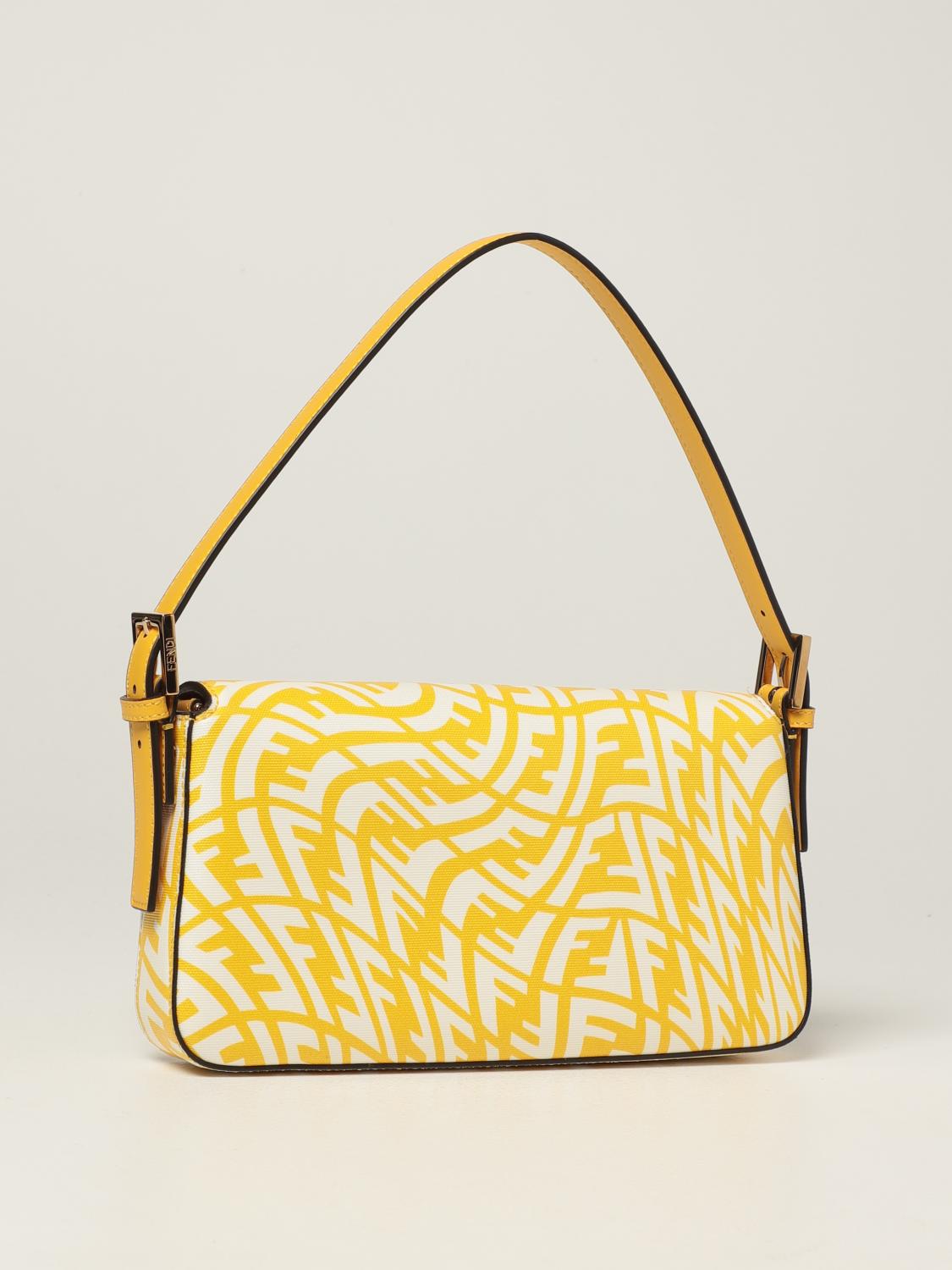 FENDI Shoulder bag women Shoulder Bag Fendi Women Yellow Shoulder