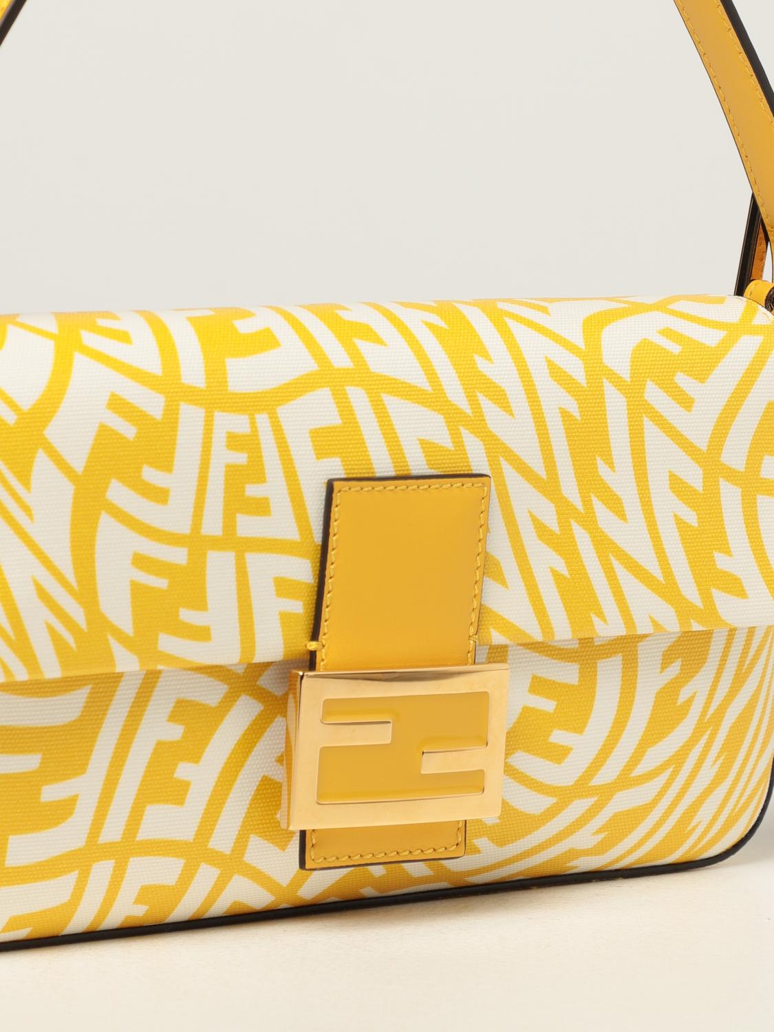 FENDI Shoulder bag women Shoulder Bag Fendi Women Yellow Shoulder